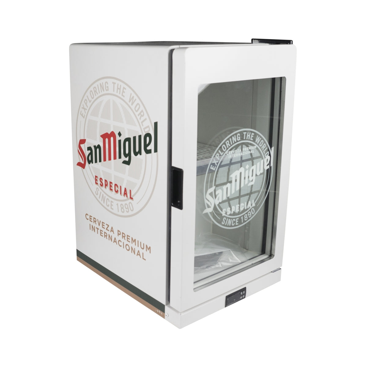 San Miguel Réfrigérateur Mini M 67x39,5x40cm 2 compartiments à bière Cooler Fridge