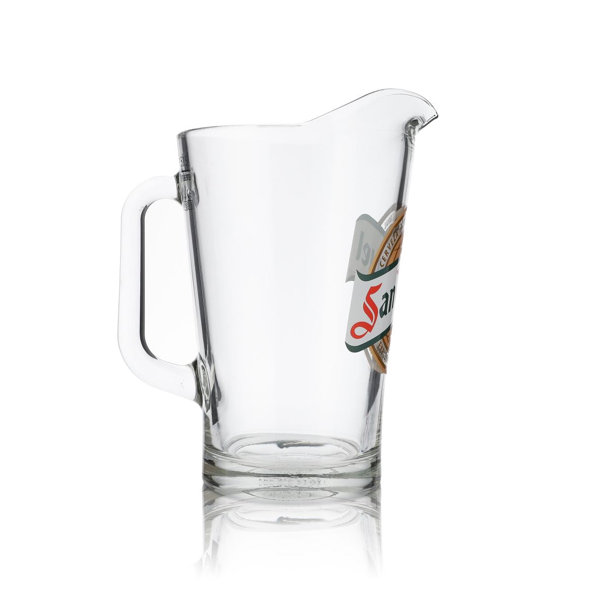 San Miguel Pitcher Carafe en verre 1,5 l Chope à bière Gastronomie Bar Pub Verre Verres – Vue 2