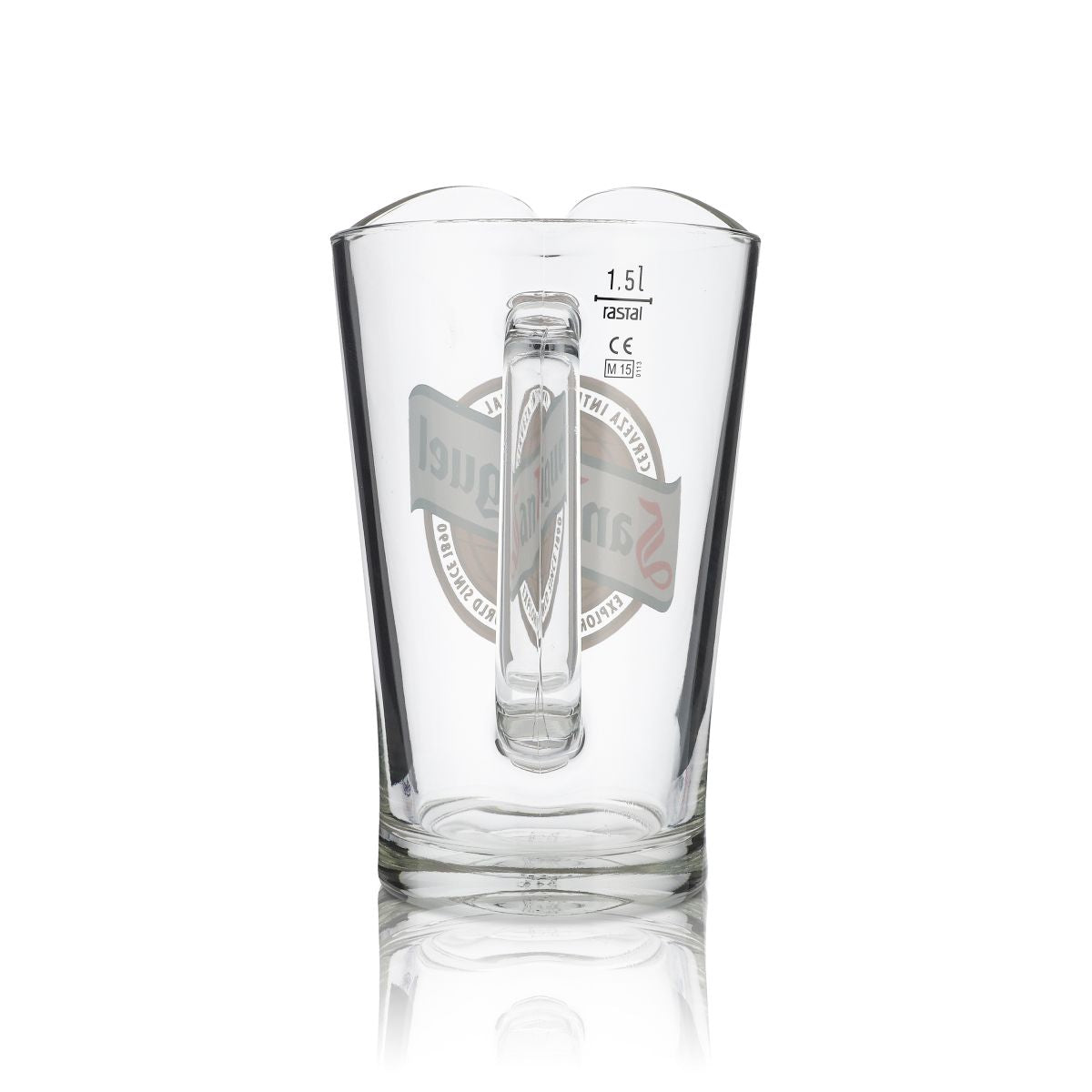 San Miguel Pitcher Carafe en verre 1,5 l Chope à bière Gastronomie Bar Pub Verre Verres – Vue 3