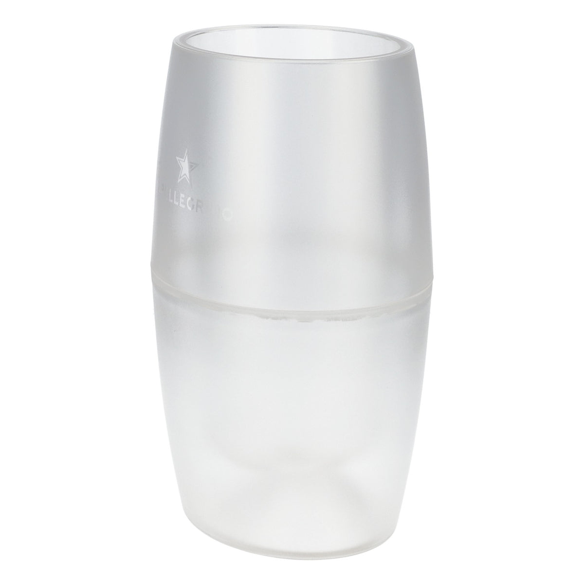 Refroidisseur de bouteilles San Pellegrino en acrylique à double paroi pour 0,7 l et 1,0 l