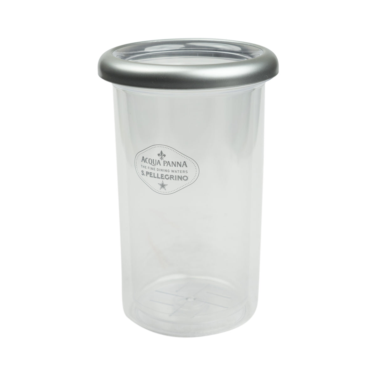 Refroidisseur d'eau San Pellegrino Refroidisseur de conférence 1 bouteille de vin mousseux 0,7 l 1 l Bar Argent Aqua
