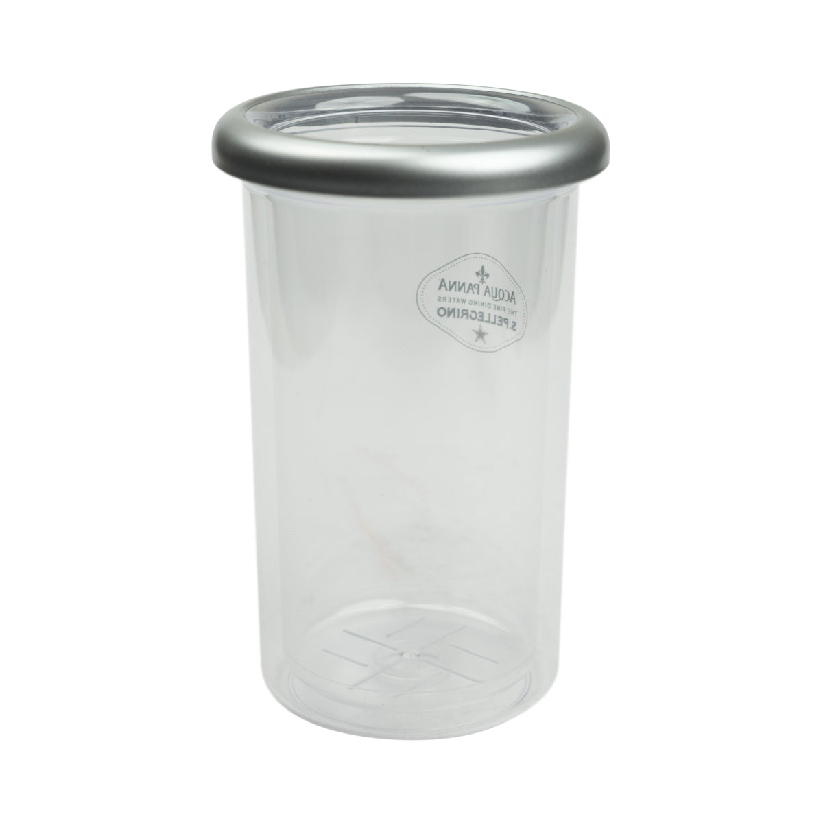 Refroidisseur d'eau San Pellegrino Refroidisseur de conférence 1 bouteille de vin mousseux 0,7 l 1 l Bar Argent Aqua – Vue 2