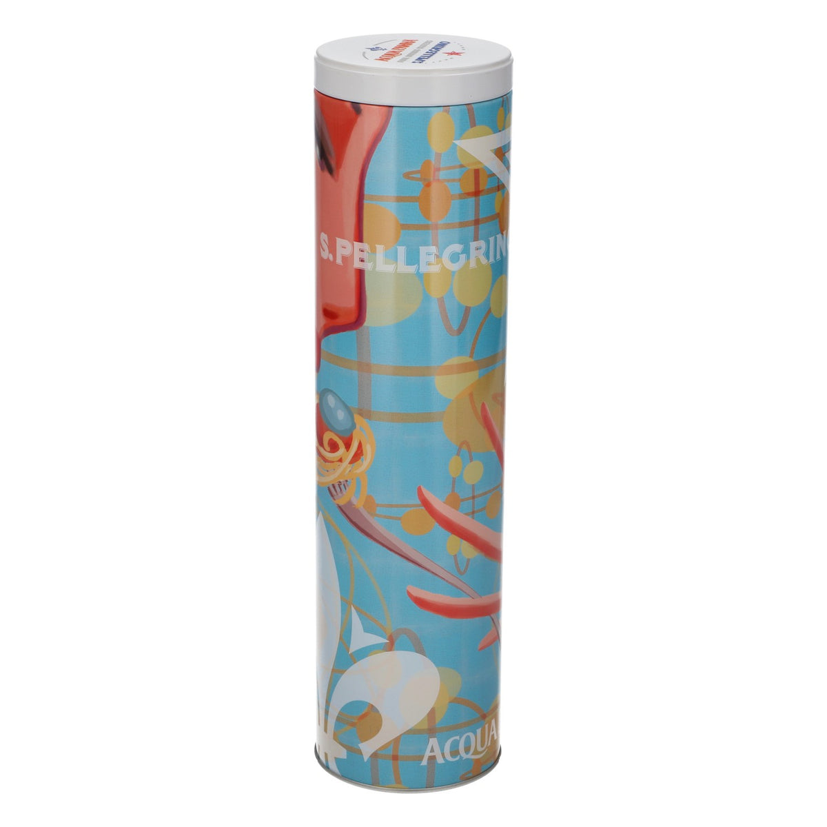 Eau San Pellegrino, boîte de spaghettis Acqua Panna – Vue 2