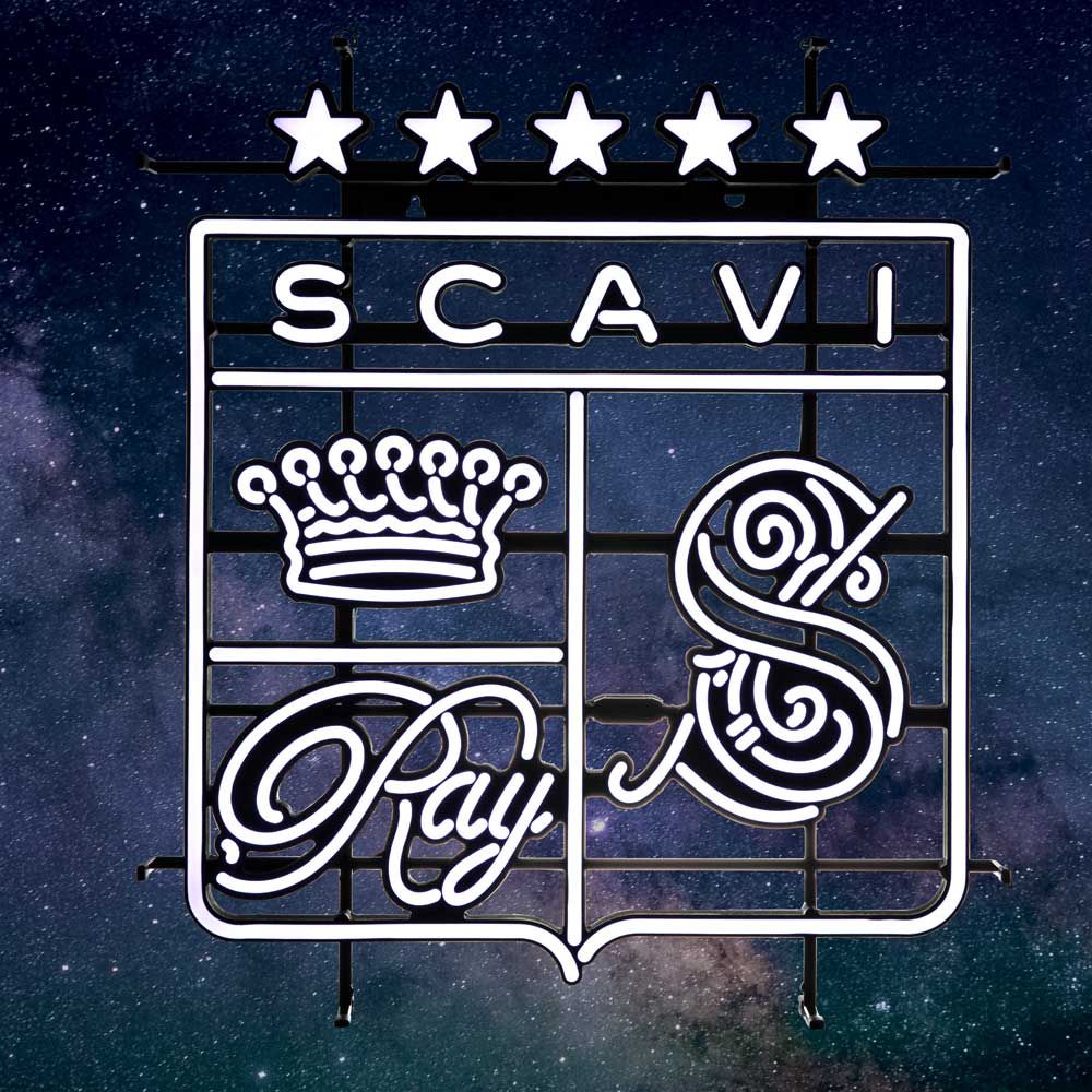 Scavi & Ray Enseigne lumineuse LED Néon Enseigne Blason Intérieur Dimmable Affichage