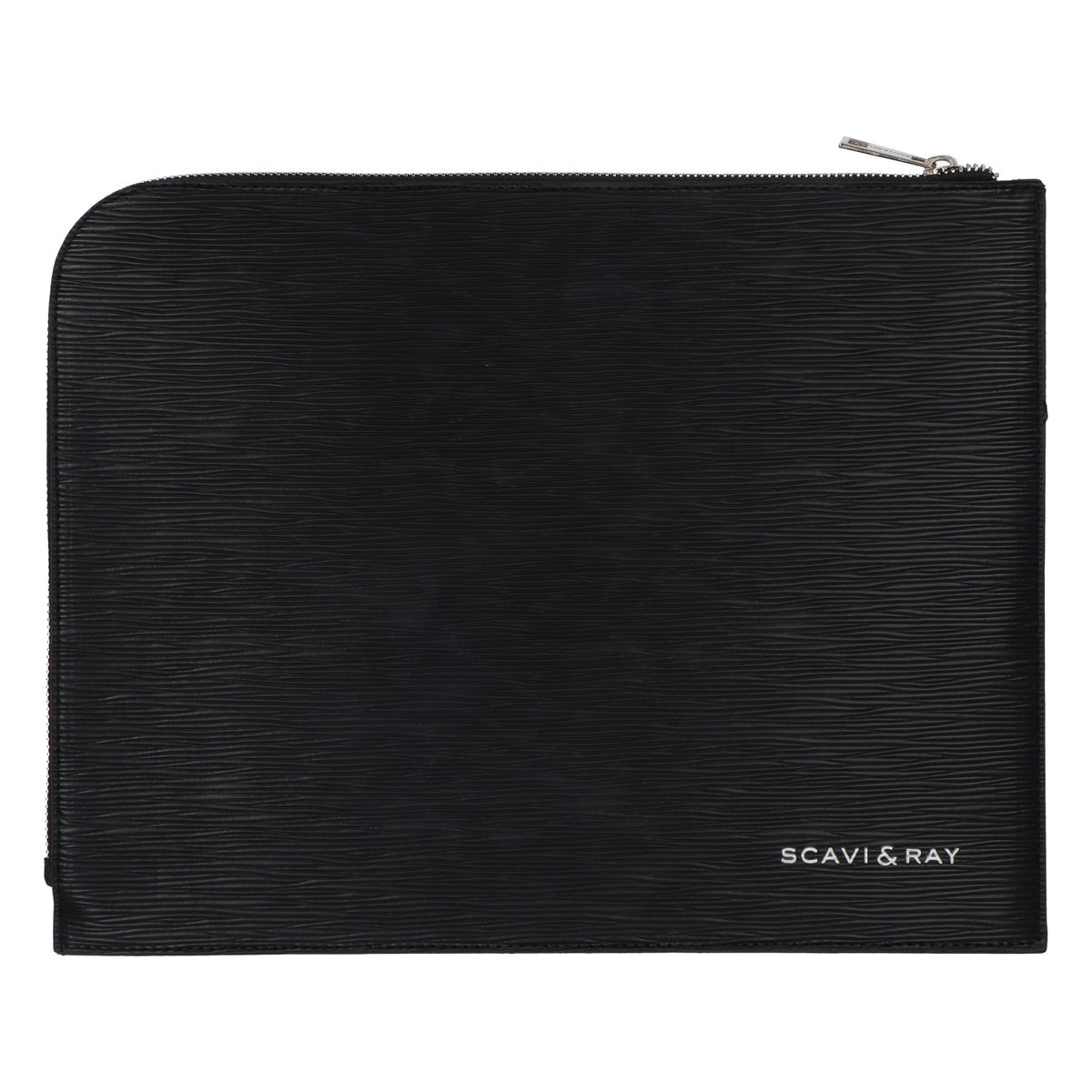 Scavi & Ray Sacoche professionnelle pour documents, noir, avec bloc-notes – Vue 2