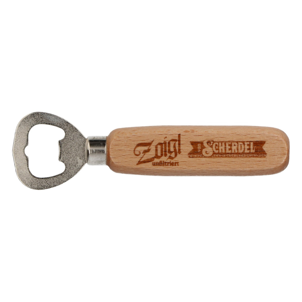 Décapsuleur rétro en bois pour bière Scherdel Zoigl non filtrée – Vue 2