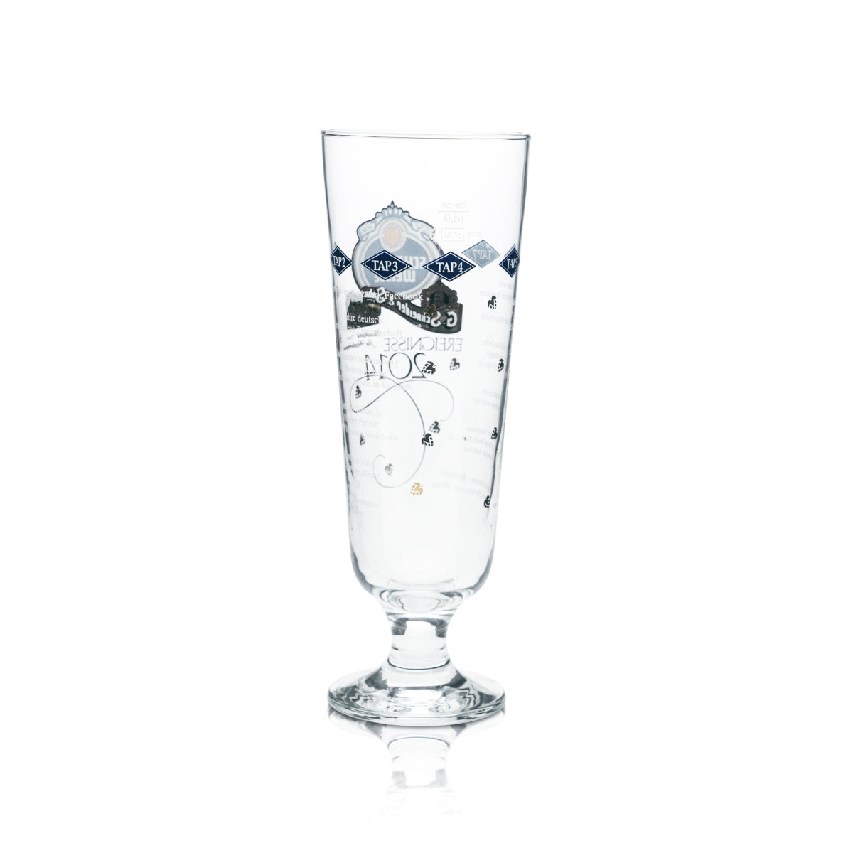 Verre à bière Schneider Weisse 0,5 l, forme tulipe, édition Événements 2014 – Vue 2