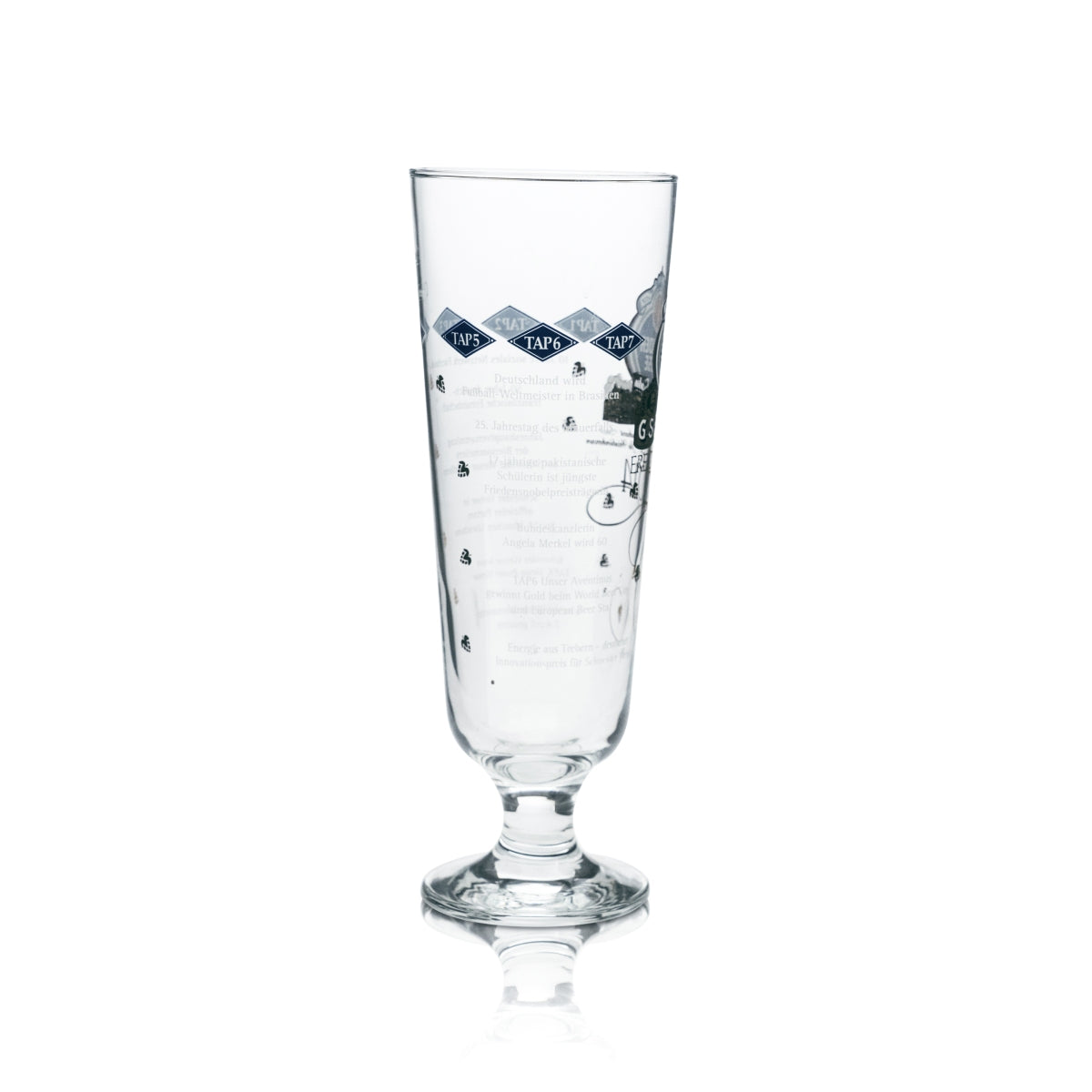 Verre à bière Schneider Weisse 0,5 l, forme tulipe, édition Événements 2014 – Vue 4