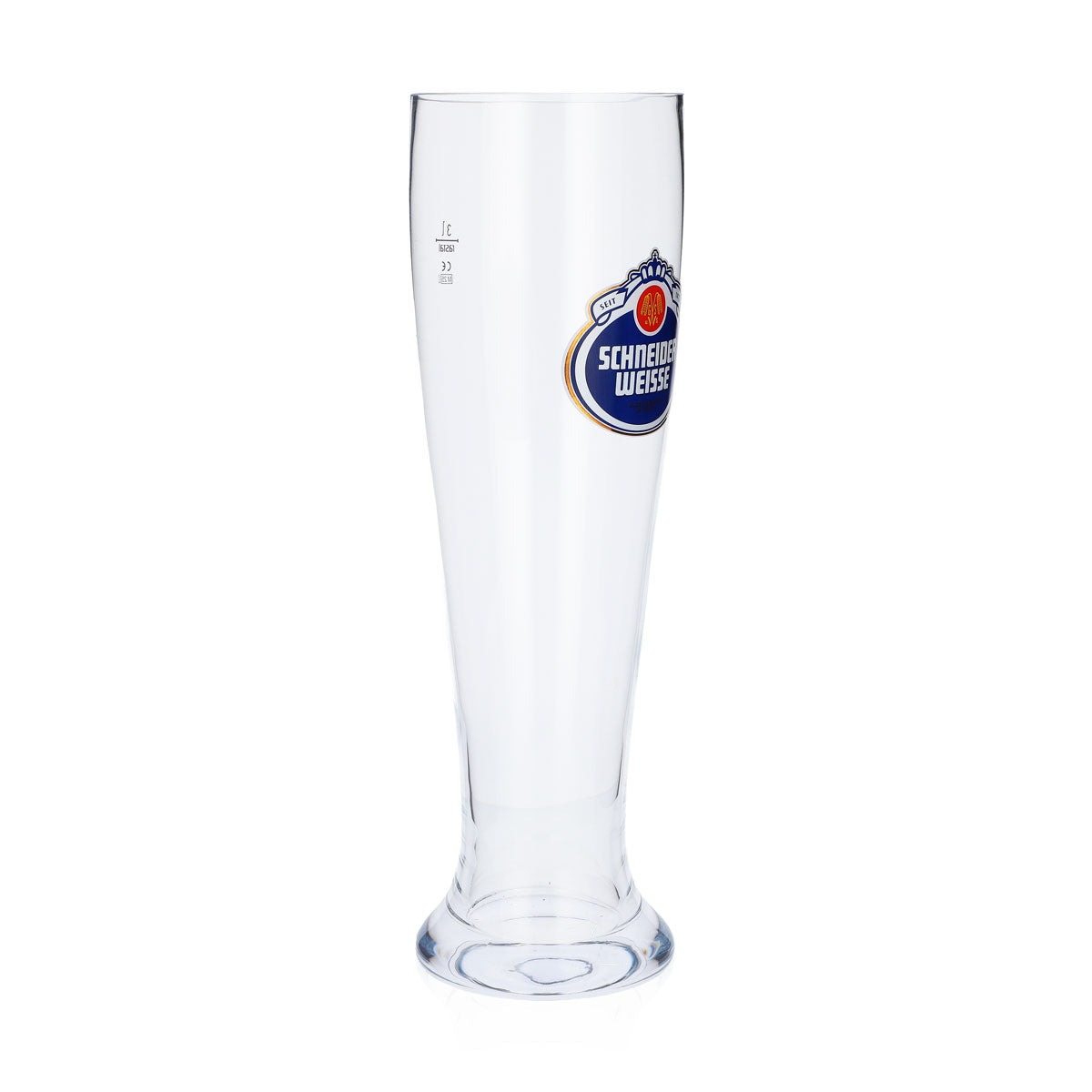 Verre à bière blanche Schneider, 3 l, verre à bière blanche XXL, verre à bière de blé, verre à bière de blé – Vue 2