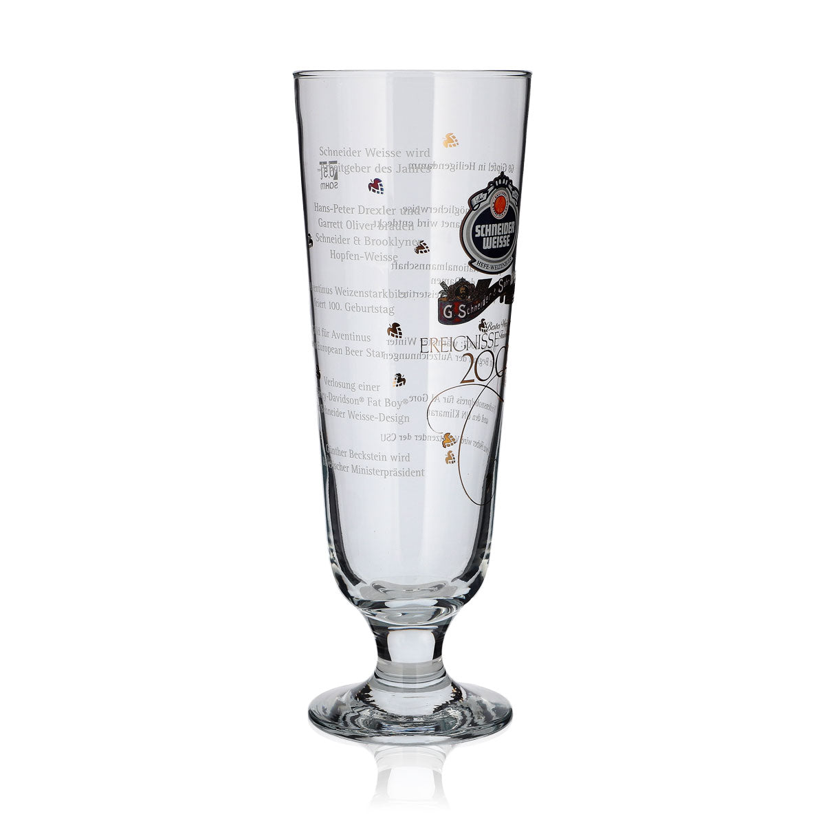 Verre Schneider Weisse 0,5 l Coupe antique Événements 2007 Édition Verres de collection – Vue 2