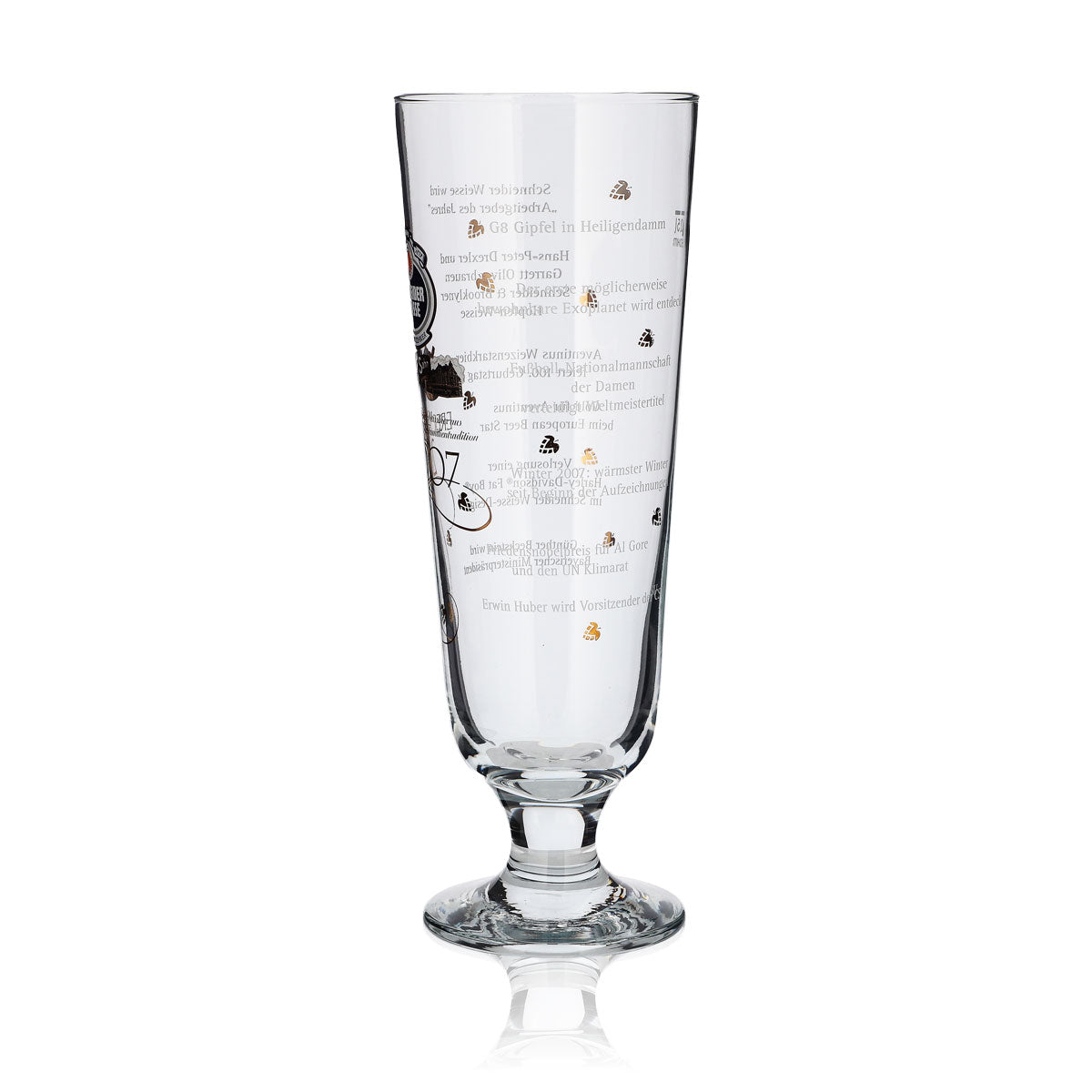 Verre Schneider Weisse 0,5 l Coupe antique Événements 2007 Édition Verres de collection – Vue 4