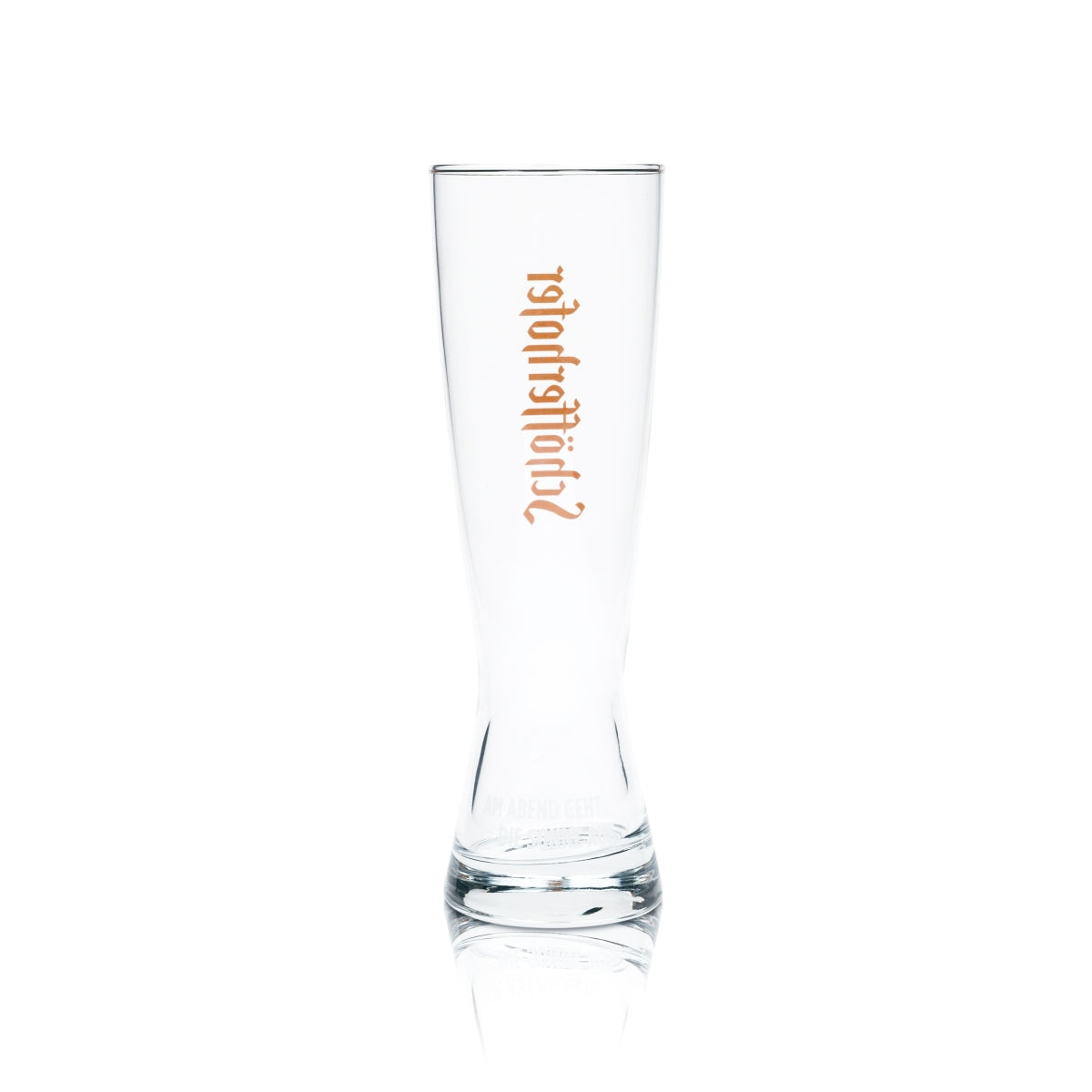 Verre à bière Schöfferhofer 0,5 l Verres à bière blanche Relief orange Impression levure Bar – Vue 2