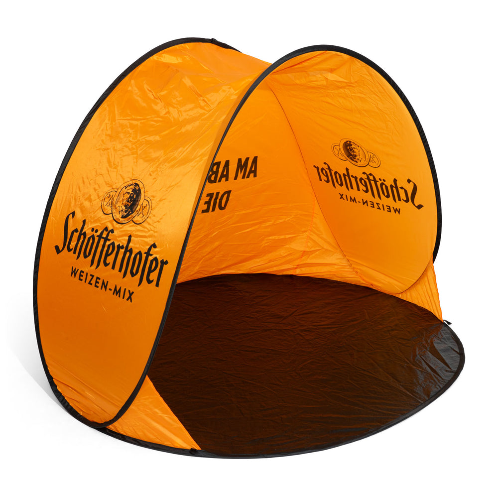 Tente pop-up Schöfferhofer Bier Outdoor Strandmuschel, tente de camping