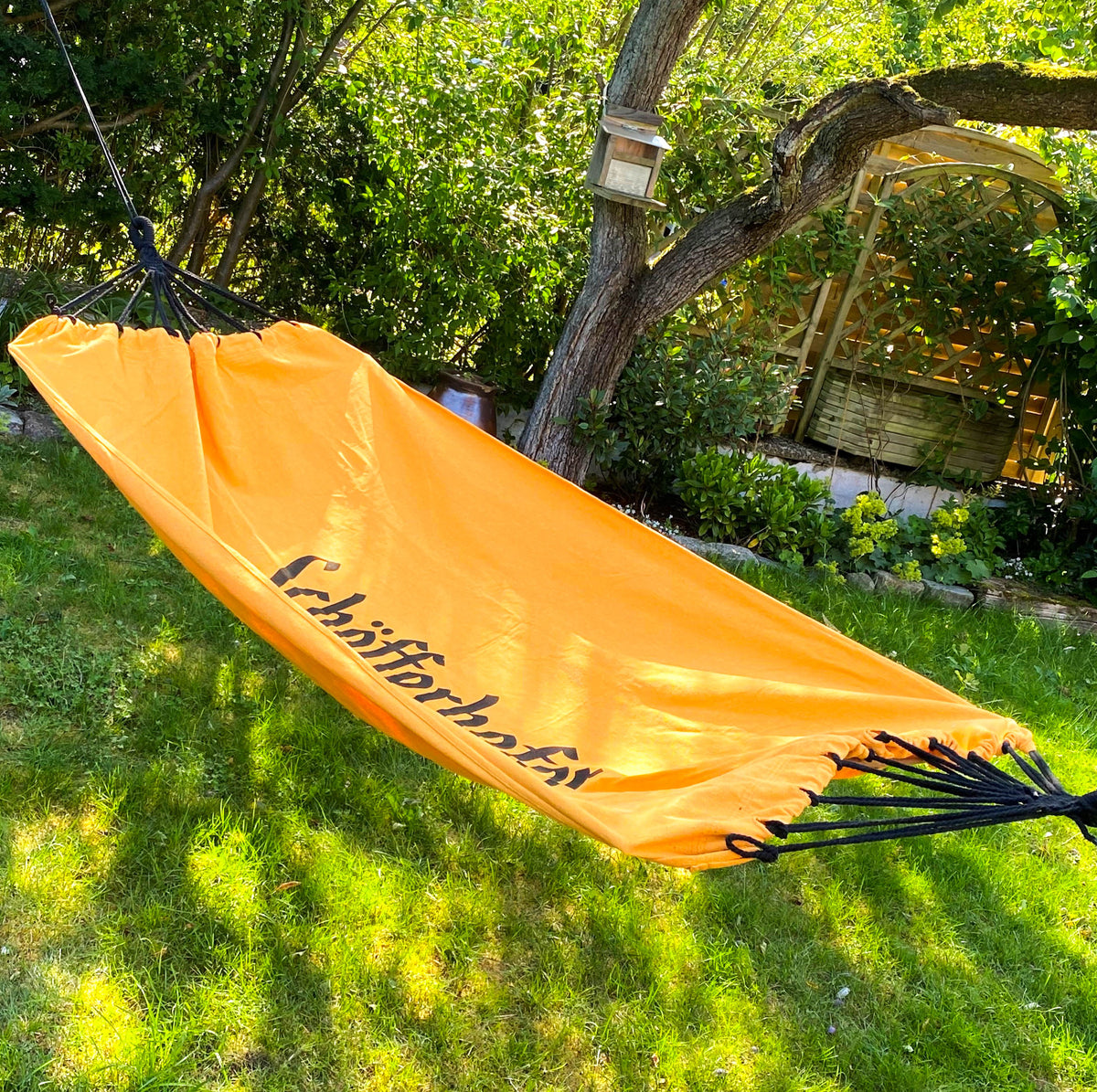 Hamac en lin Schöfferhofer Weizenbier XXL Outdoor « Single Natura »