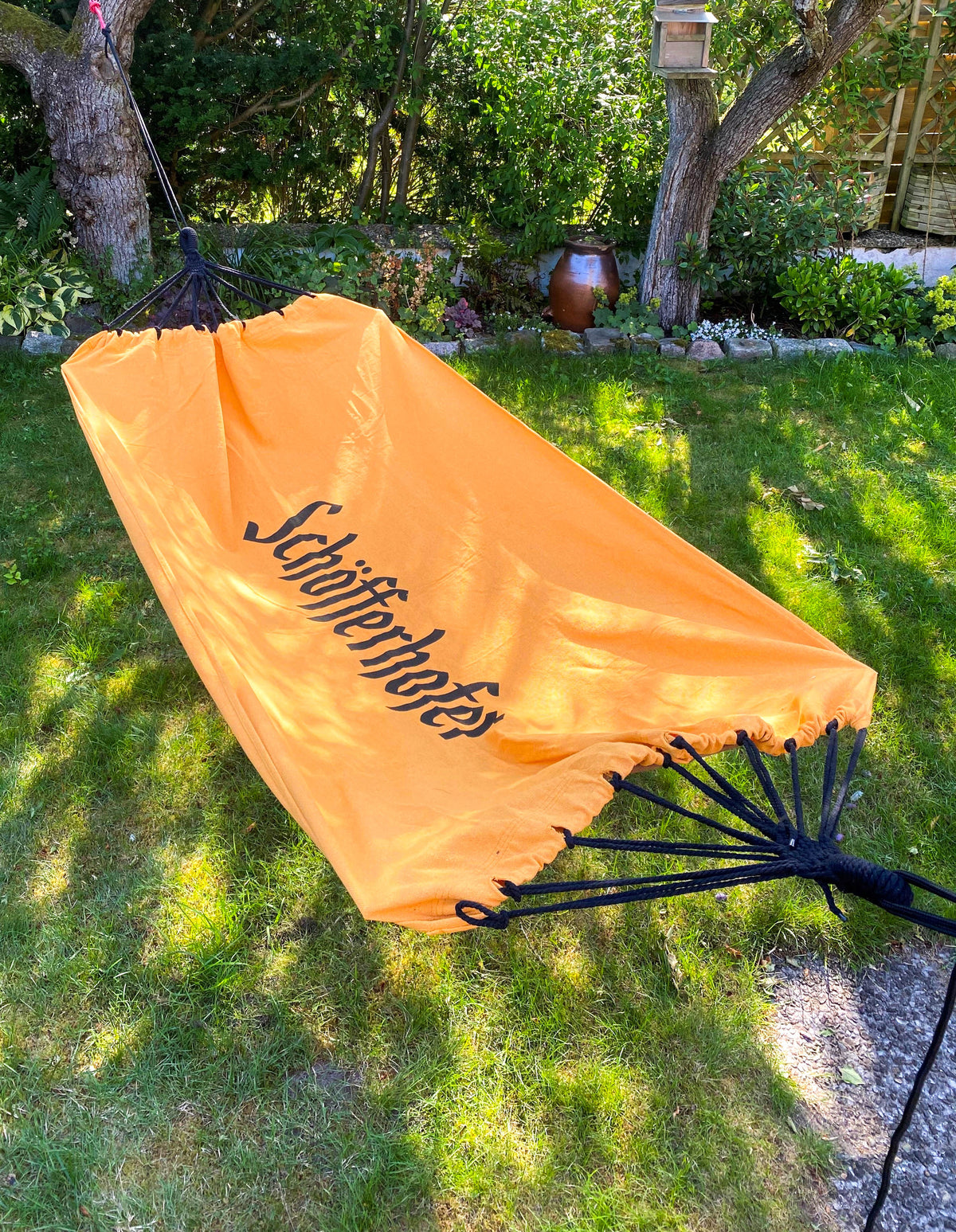 Hamac en lin Schöfferhofer Weizenbier XXL Outdoor « Single Natura » – Vue 3