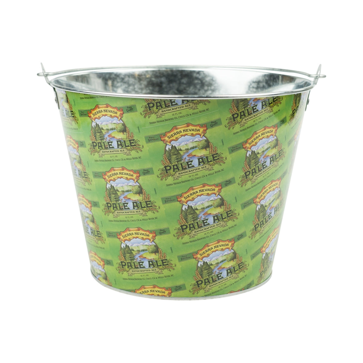 Seau à bière Sierra Nevada Pale Ale vert Refroidisseur de bouteilles Boîte à glaçons
