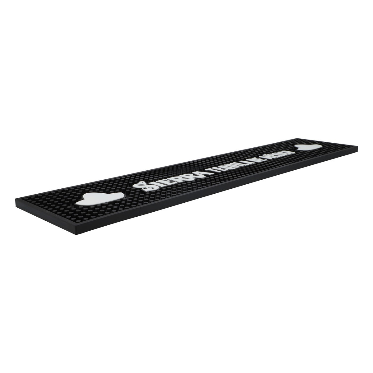Sierra Tequila Tapis de bar Tequila Tapis égouttoir noir 60 x 13 cm Caoutchouc – Vue 3