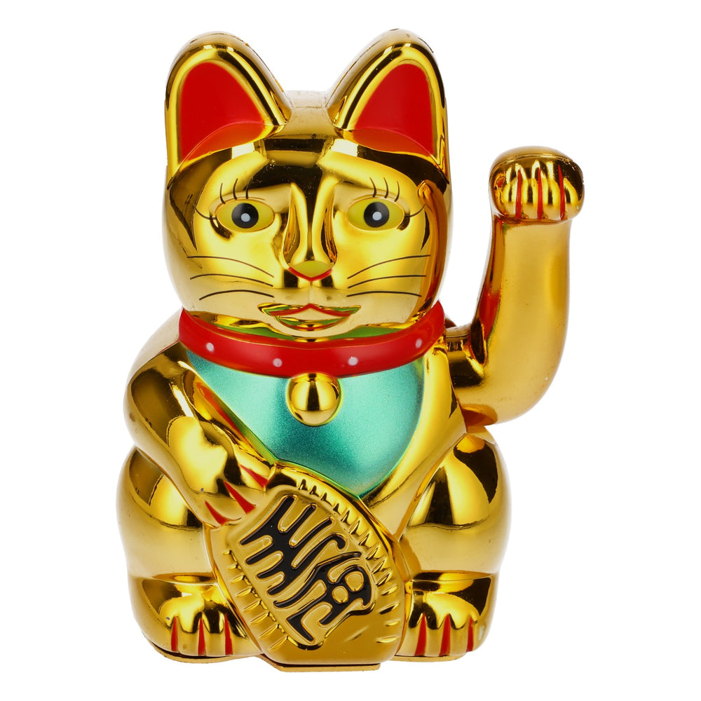 Sierra Tequila : chat qui fait un clin d'œil (Maneki-Neko), chat porte-bonheur pour la décoration de bar et la prospérité