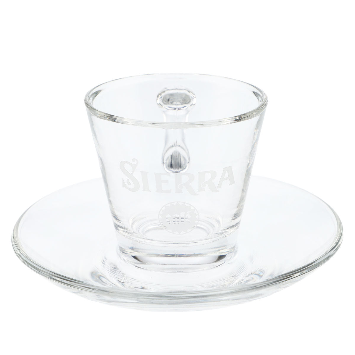 SierraTequila Set de tasses à espresso Set de tasses à café en verre véritable