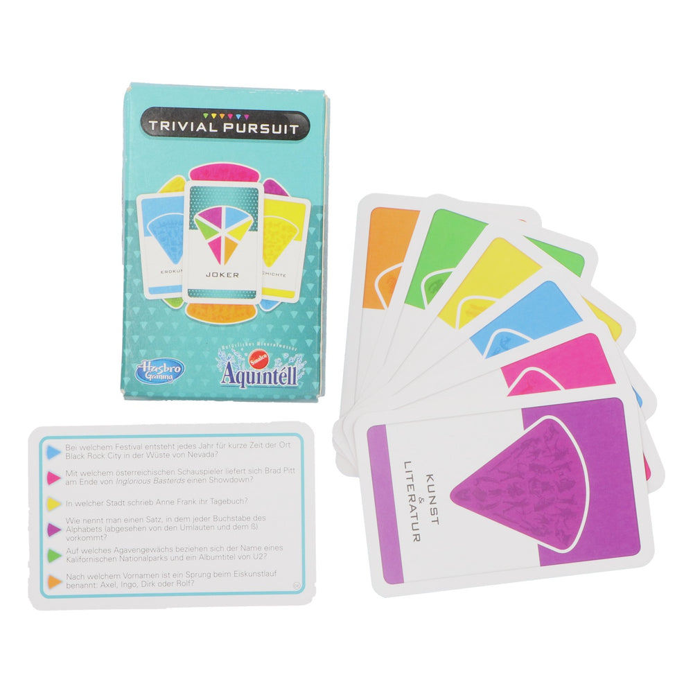Sinalco Aquintell Trivial Pursuit Jeu de cartes Jeu de société Hasbro Gaming