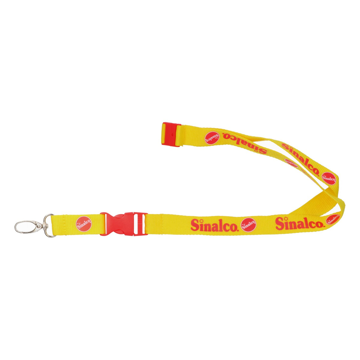 Porte-clés Sinalco Softdrink Lanière rouge/jaune