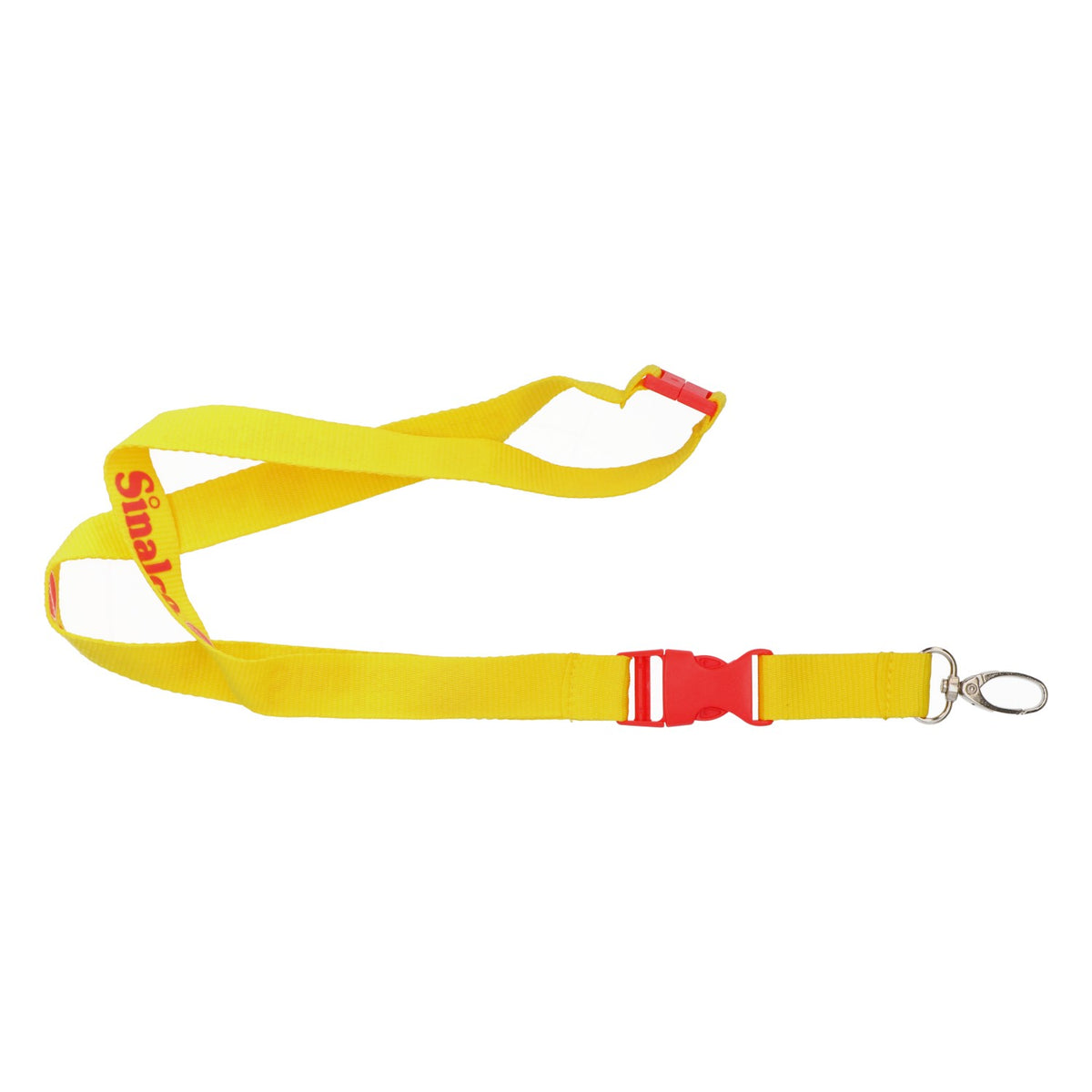 Porte-clés Sinalco Softdrink Lanière rouge/jaune – Vue 2
