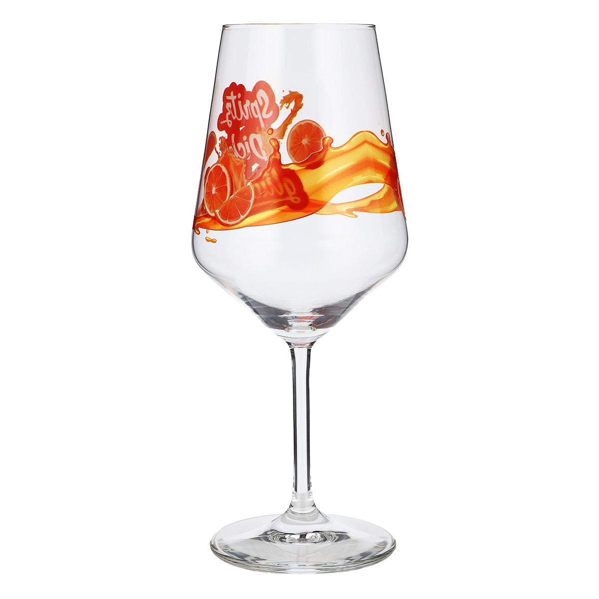 Verre à apéritif Sipply Summer Vibes avec slogan « Spritz Dich glücklich ! » (Spritz toi le bonheur !) Boissons Cocktails 0,5 l avec effet transparent – Vue 6