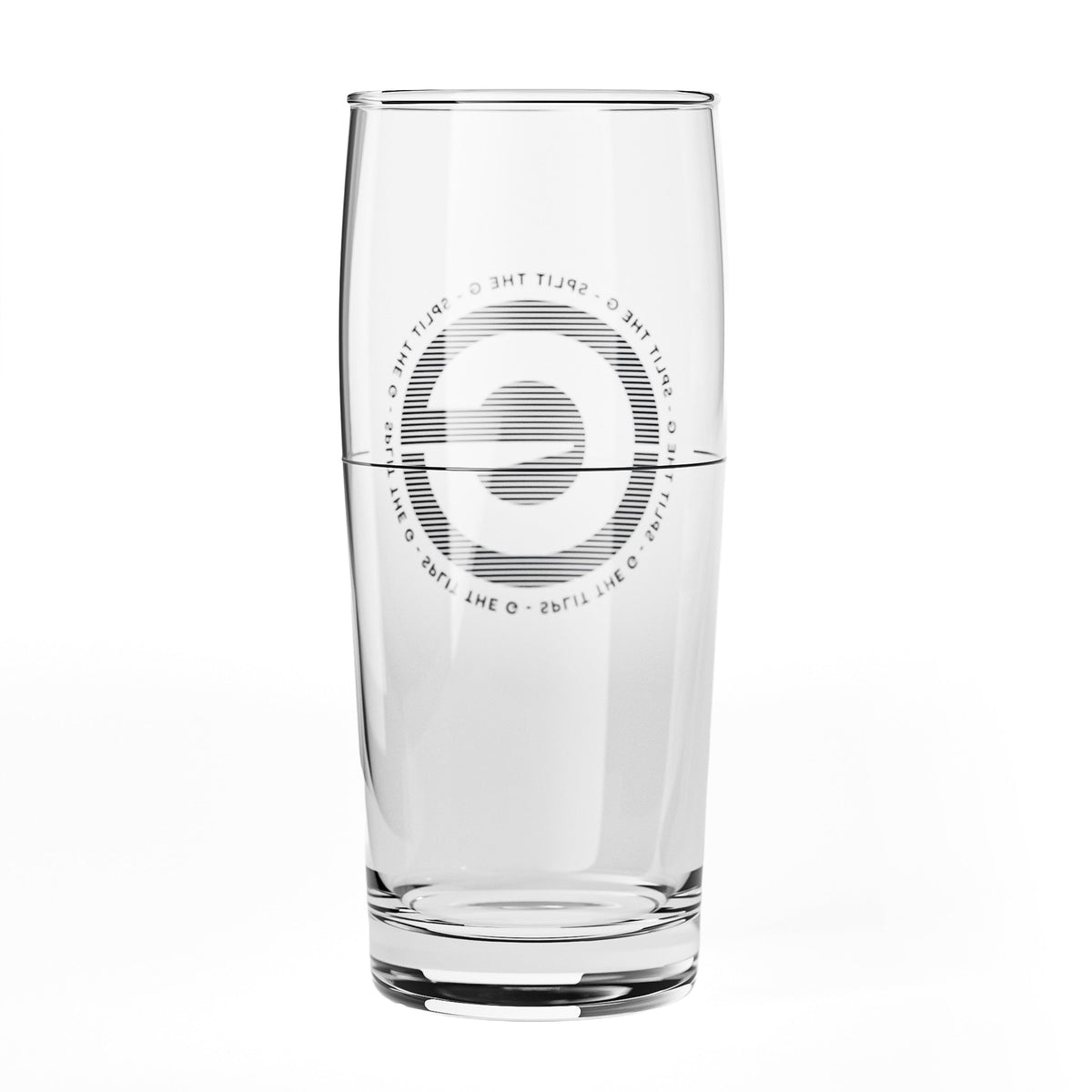 Lot de 4 verres à bière Sipply SPLIT THE G Big G 0,5 l - La tendance sur les réseaux sociaux – Vue 7
