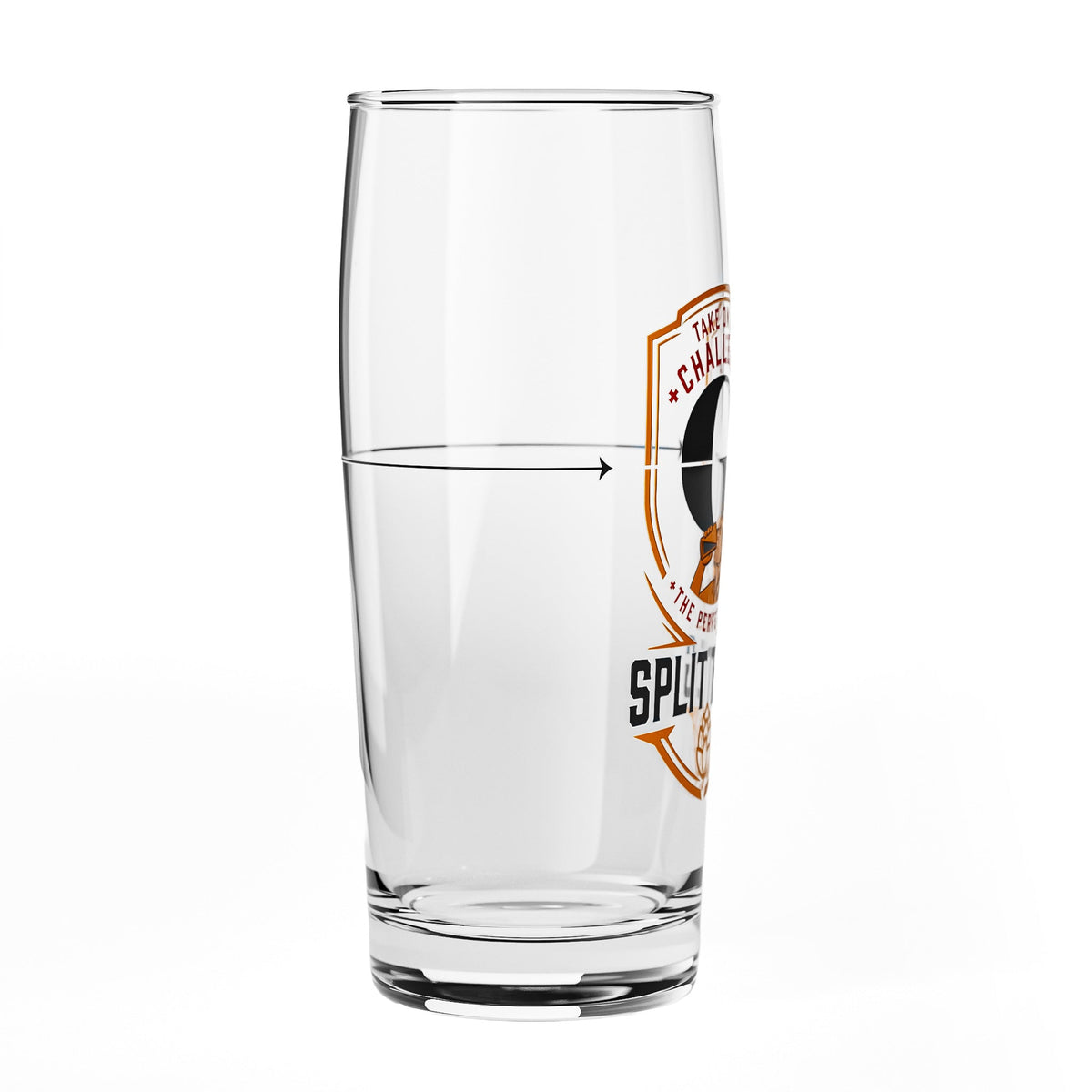 2 verres à bière Sipply « SPLIT THE G Challenge » 0,5 l - La tendance sur les réseaux sociaux – Vue 5