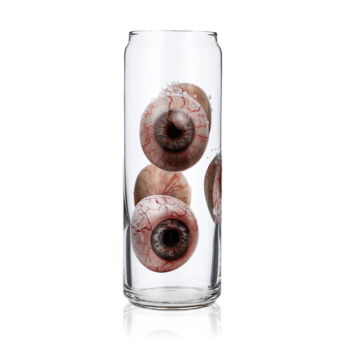 Sipply Verre à boire avec motif Halloween Yeux en impression UV Can Glass 370 ml