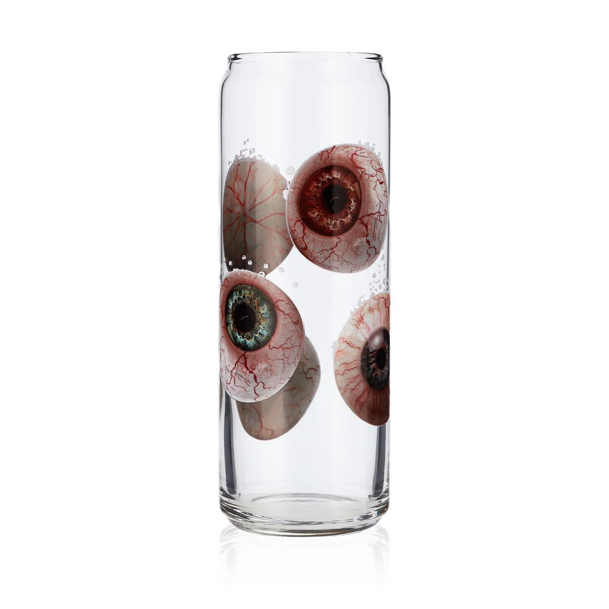 Sipply Verre à boire avec motif Halloween Yeux en impression UV Can Glass 370 ml – Vue 3