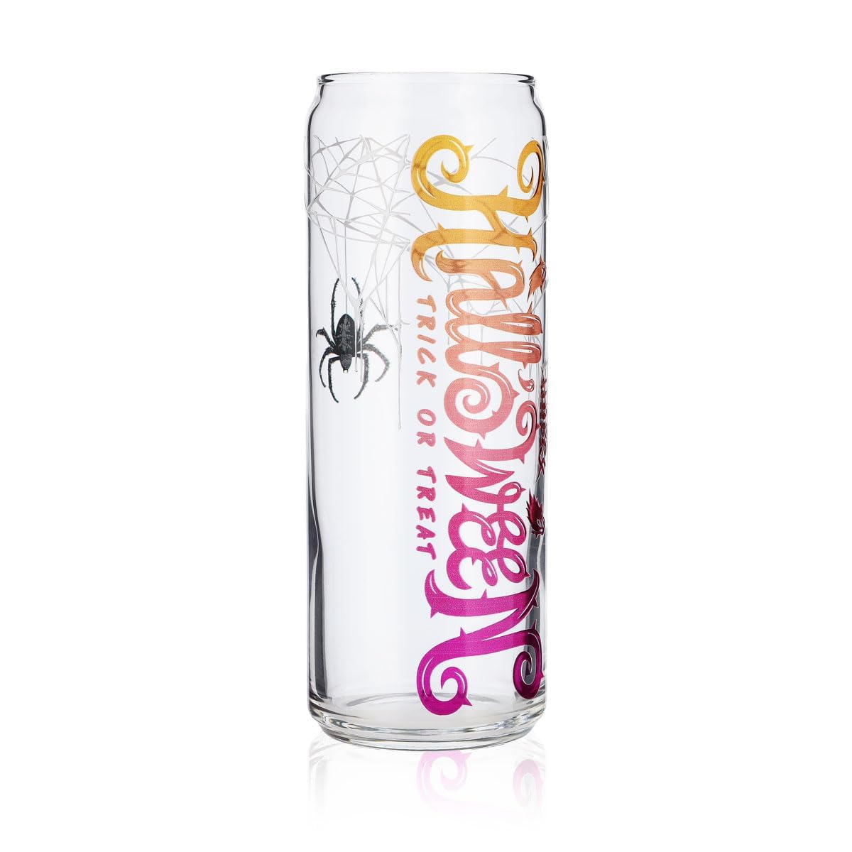 Verre à boire Sipply avec motif Halloween araignée en impression UV Can Glass 370ml – Vue 2