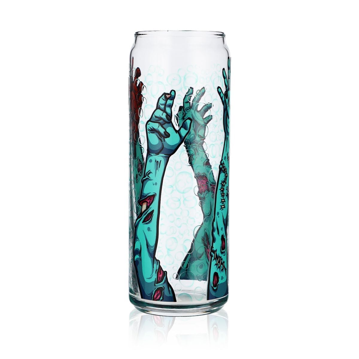 Sipply Verre à boire motif Halloween Zombie Arms impression UV Can Glass 370ml – Vue 2
