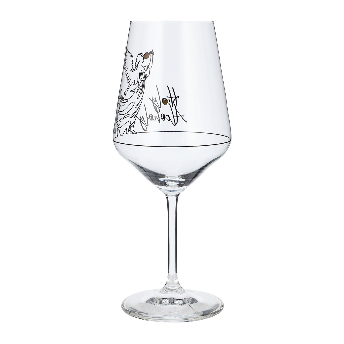 Verre à vin Sipply avec inscription « Holy Alcoholy », 0,5 l – Vue 7