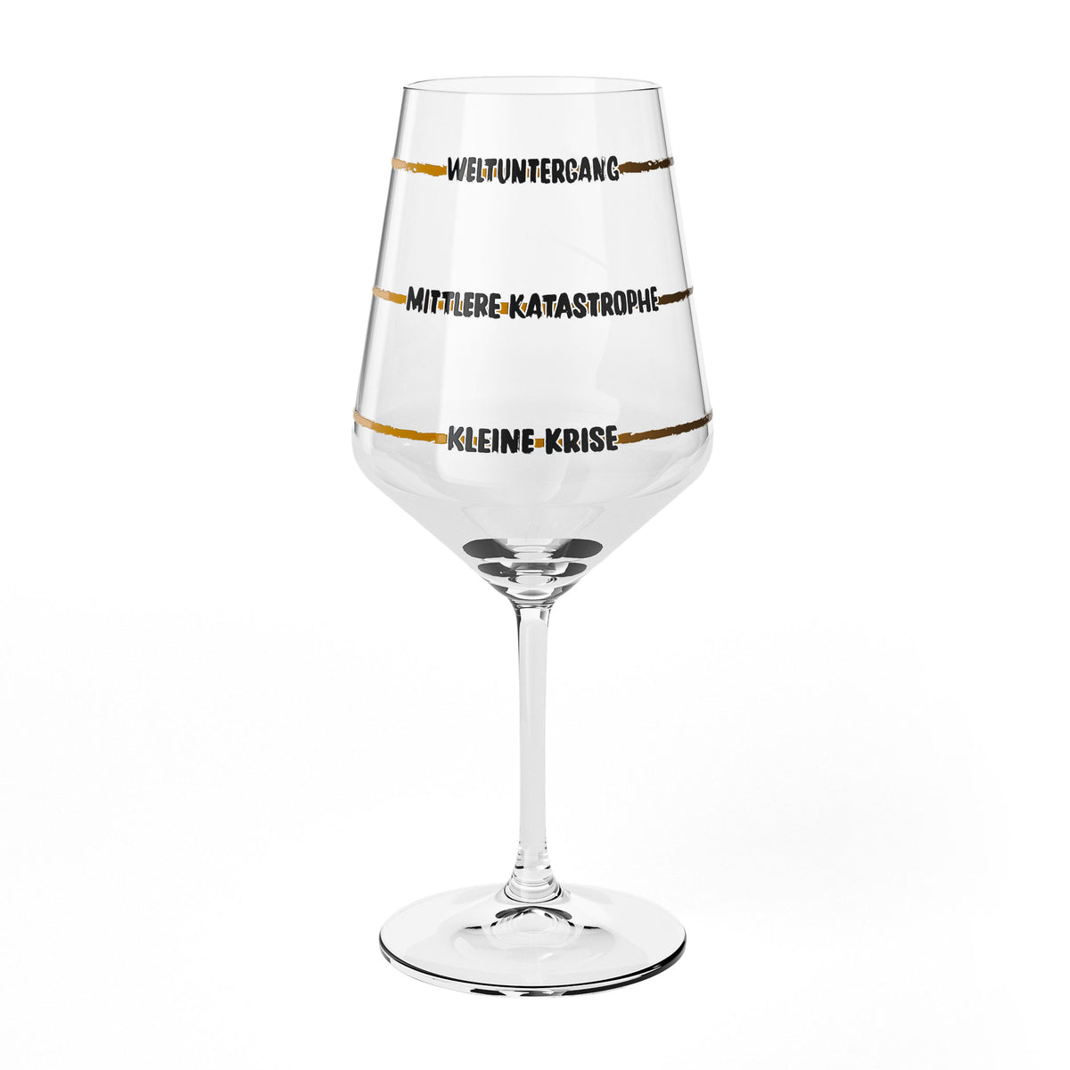 Verre à vin Sipply avec inscription « Fin du monde », 0,5 l – Vue 2