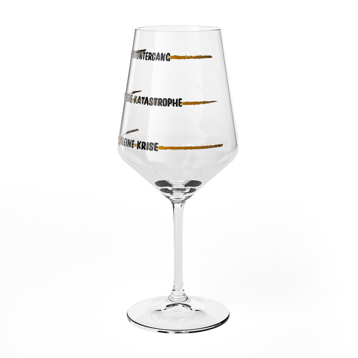Verre à vin Sipply avec inscription « Fin du monde », 0,5 l – Vue 7
