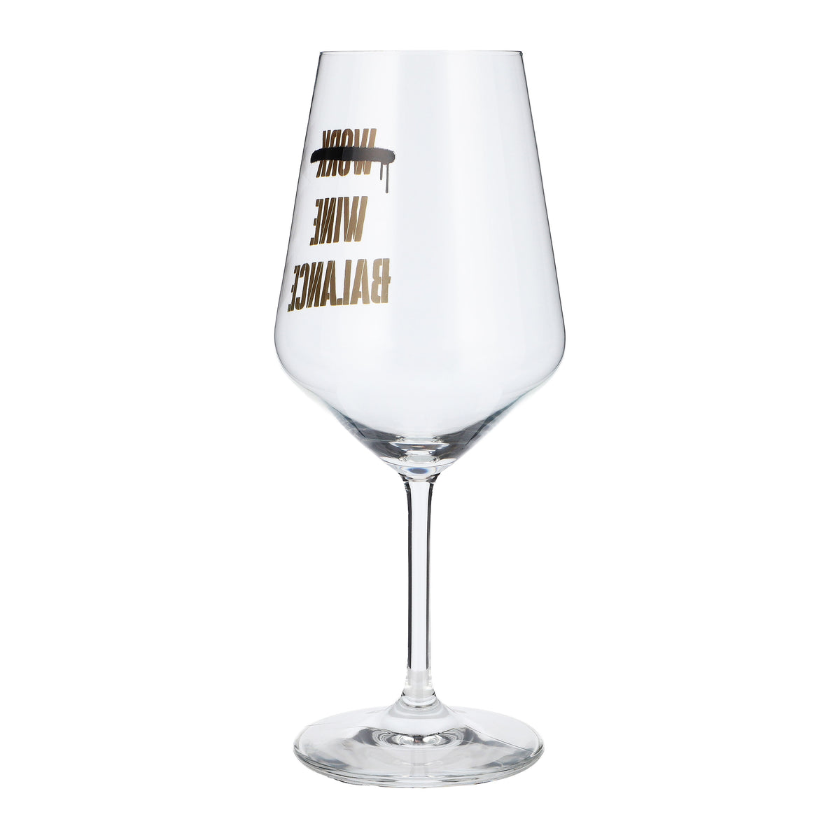 Verre à vin Sipply avec inscription « Work Wine Balance », 0,5 l – Vue 7