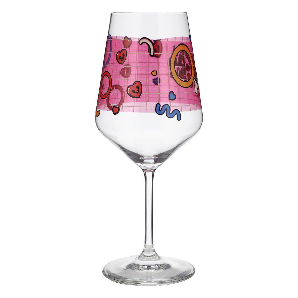 Verre à vin Sipply pour la Saint-Valentin « I Love You » Cœur Cadeau 0,5 l avec effet transparent – Vue 7