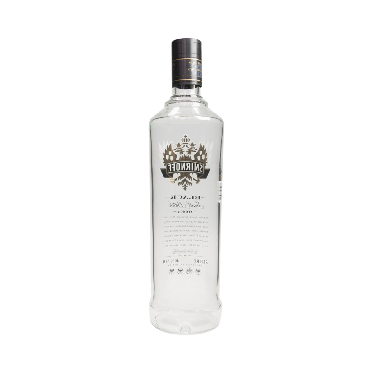 Smirnoff Décoration Bouteille d'exposition 5 l VIDE Bouteille factice en plastique XXL 5 l Magnum – Vue 2