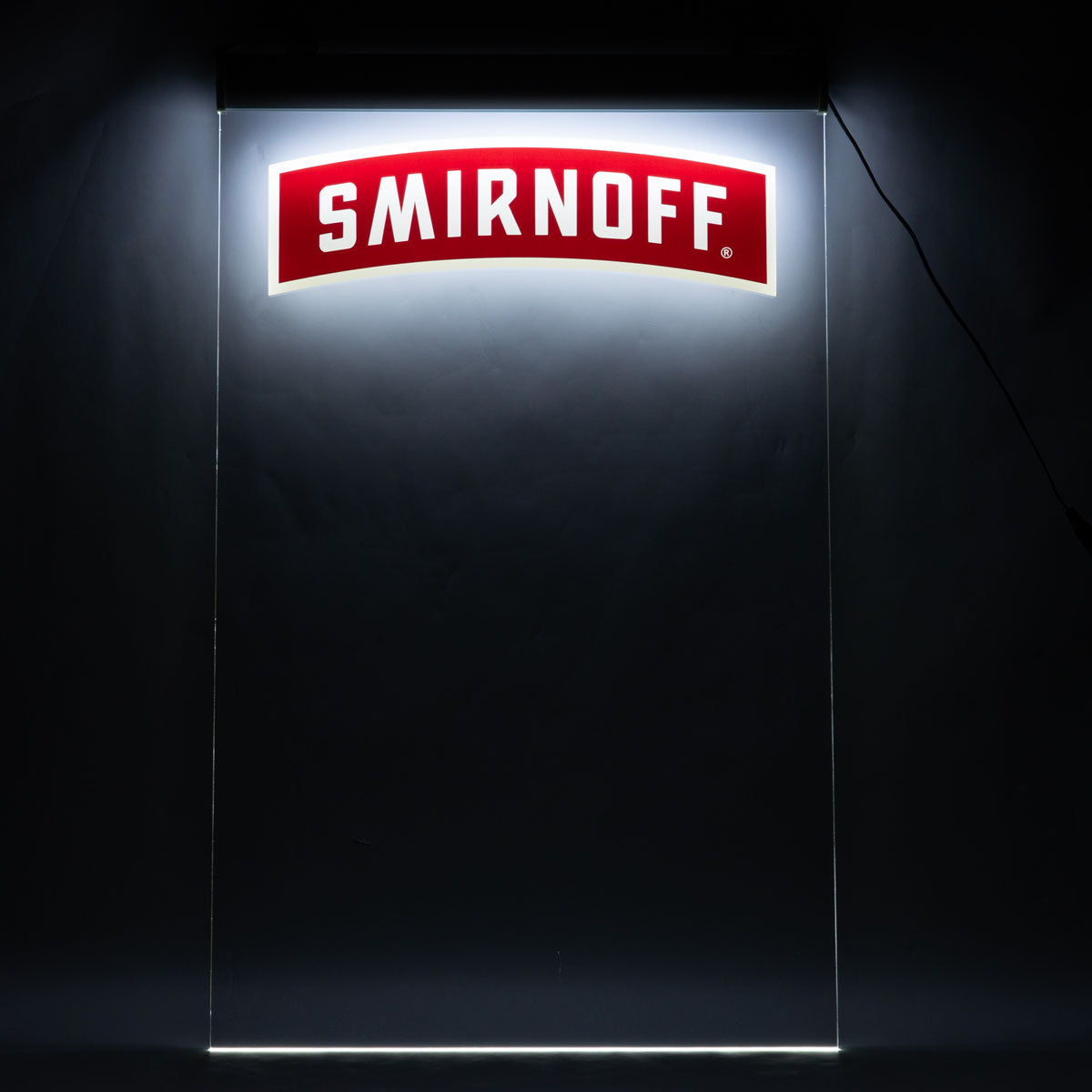 Smirnoff LED Menu Board Enseigne lumineuse Panneau mural Tableau d'affichage Menu – Vue 4