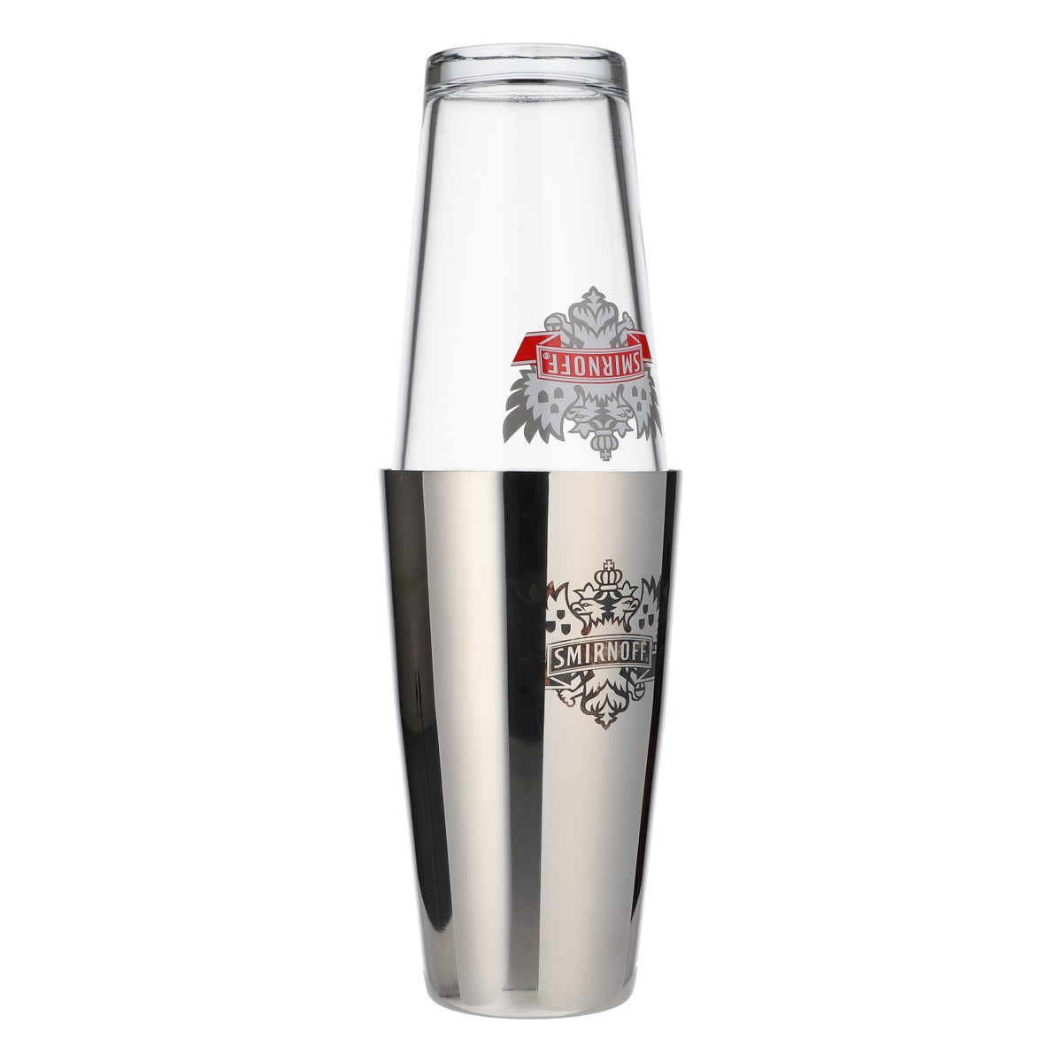 Vodka Smirnoff, shaker Boston en acier inoxydable, verre, accessoires de bar à cocktails – Vue 2
