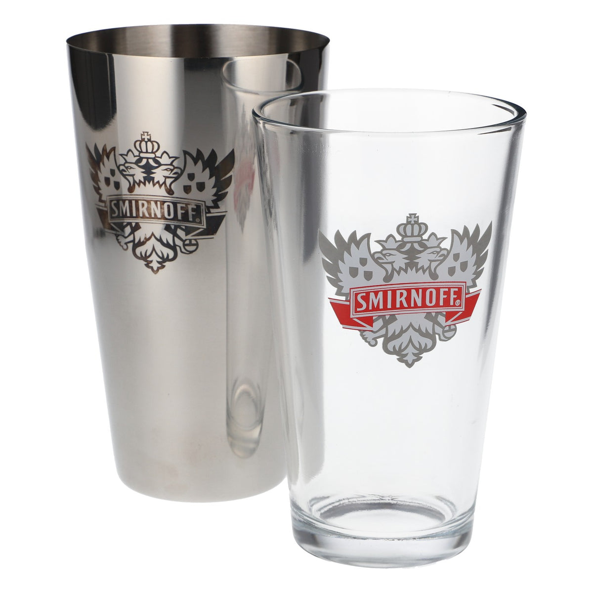Vodka Smirnoff, shaker Boston en acier inoxydable, verre, accessoires de bar à cocktails – Vue 4