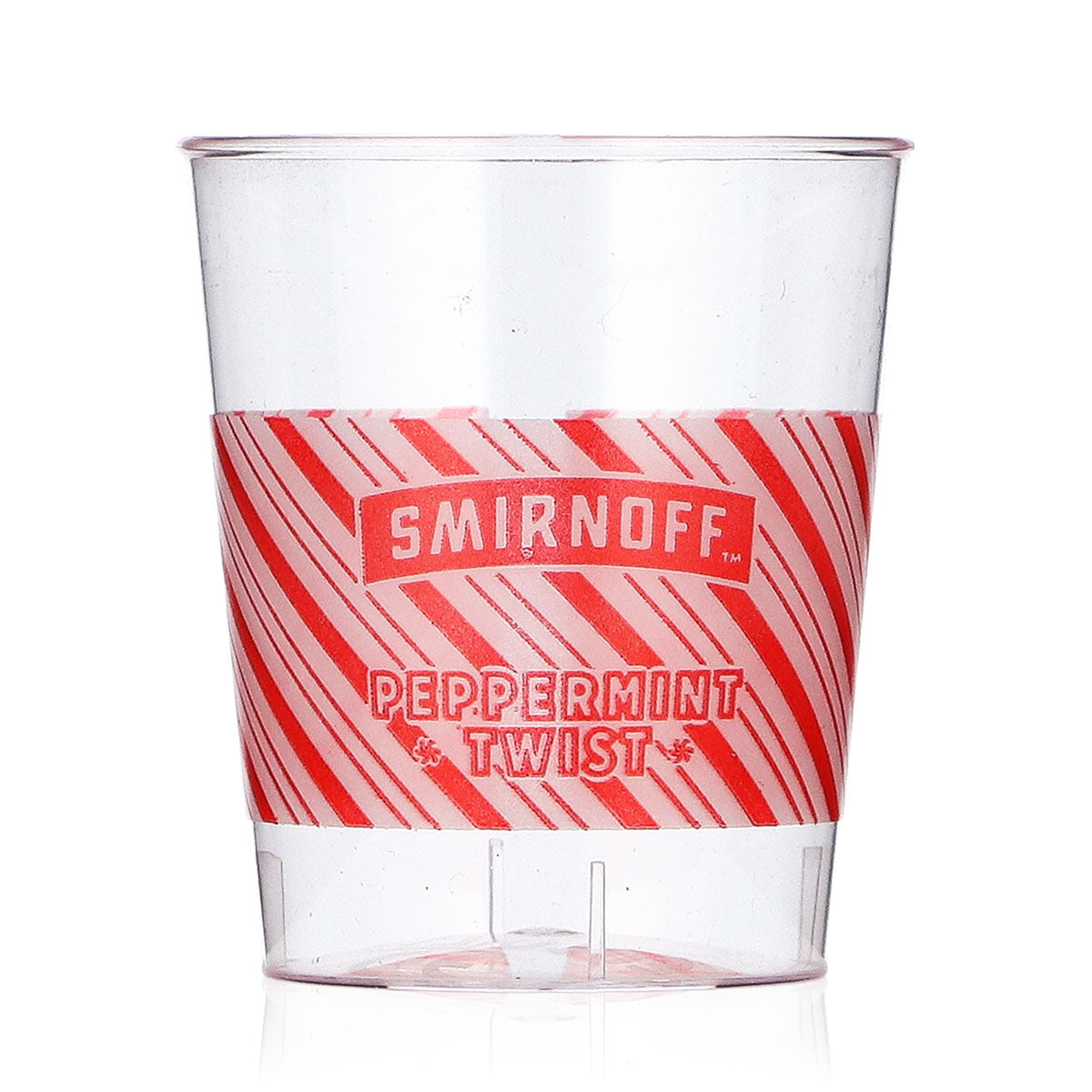 Verre à vodka Smirnoff, lot de 50, 0,02 l, « Peppermint Twist », gobelets jetables en plastique – Vue 2