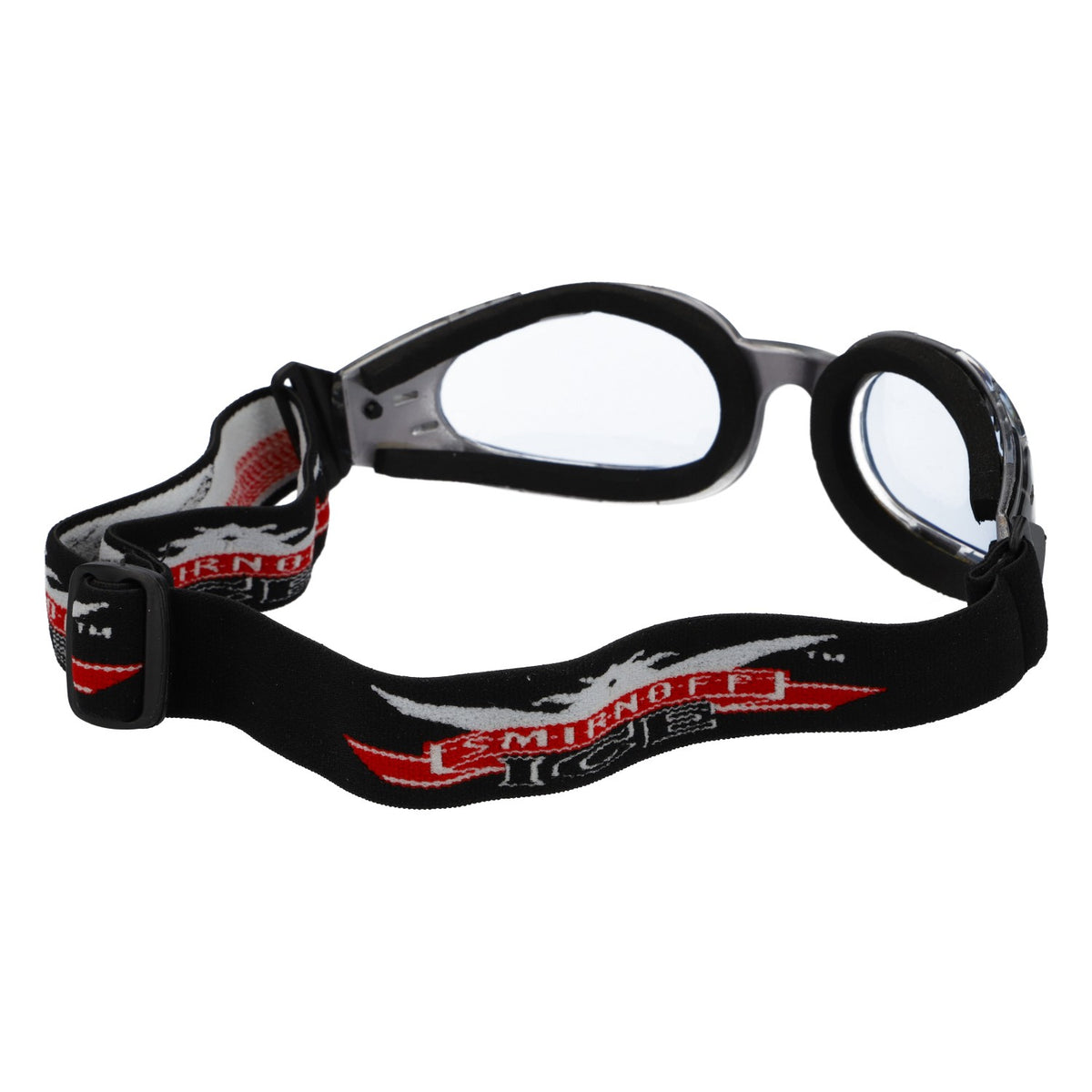 Lunettes de sport Smirnoff Vodka Ice, verres légèrement teintés, coupe-vent – Vue 4