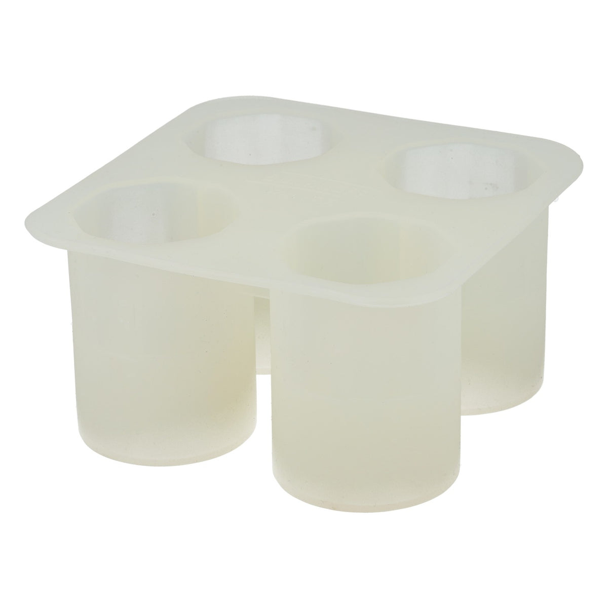 Moule en silicone pour coupes glacées Smirnoff White, lot de 4 verres à shot de vodka, accessoires de bar