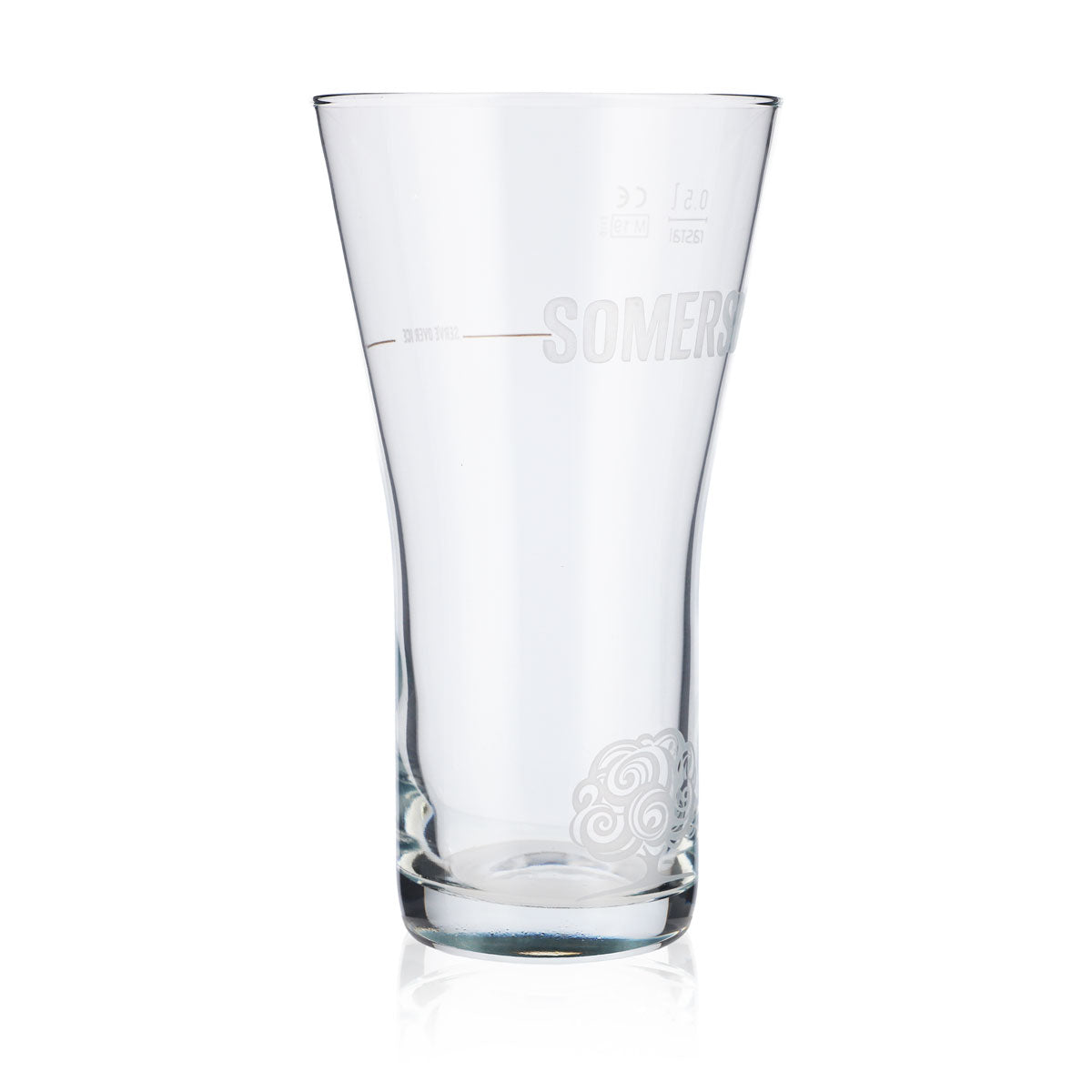 6 verres à cidre Somersby 0,5 l Verres à cidre Logo Satinés – Vue 3