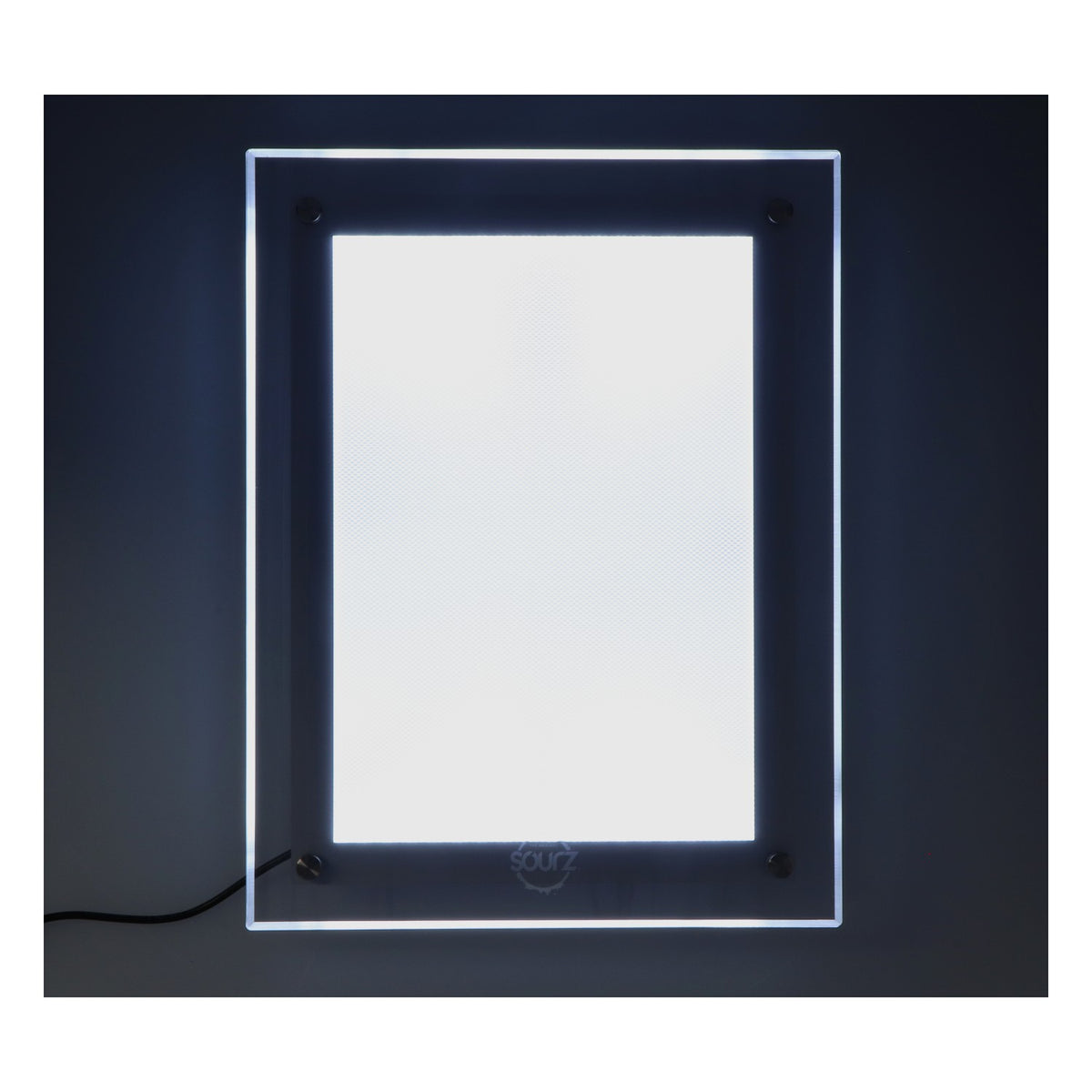 Sourz Liqueur Enseigne lumineuse LED Enseigne lumineuse Cadre pour affiche encadré A4 – Vue 5