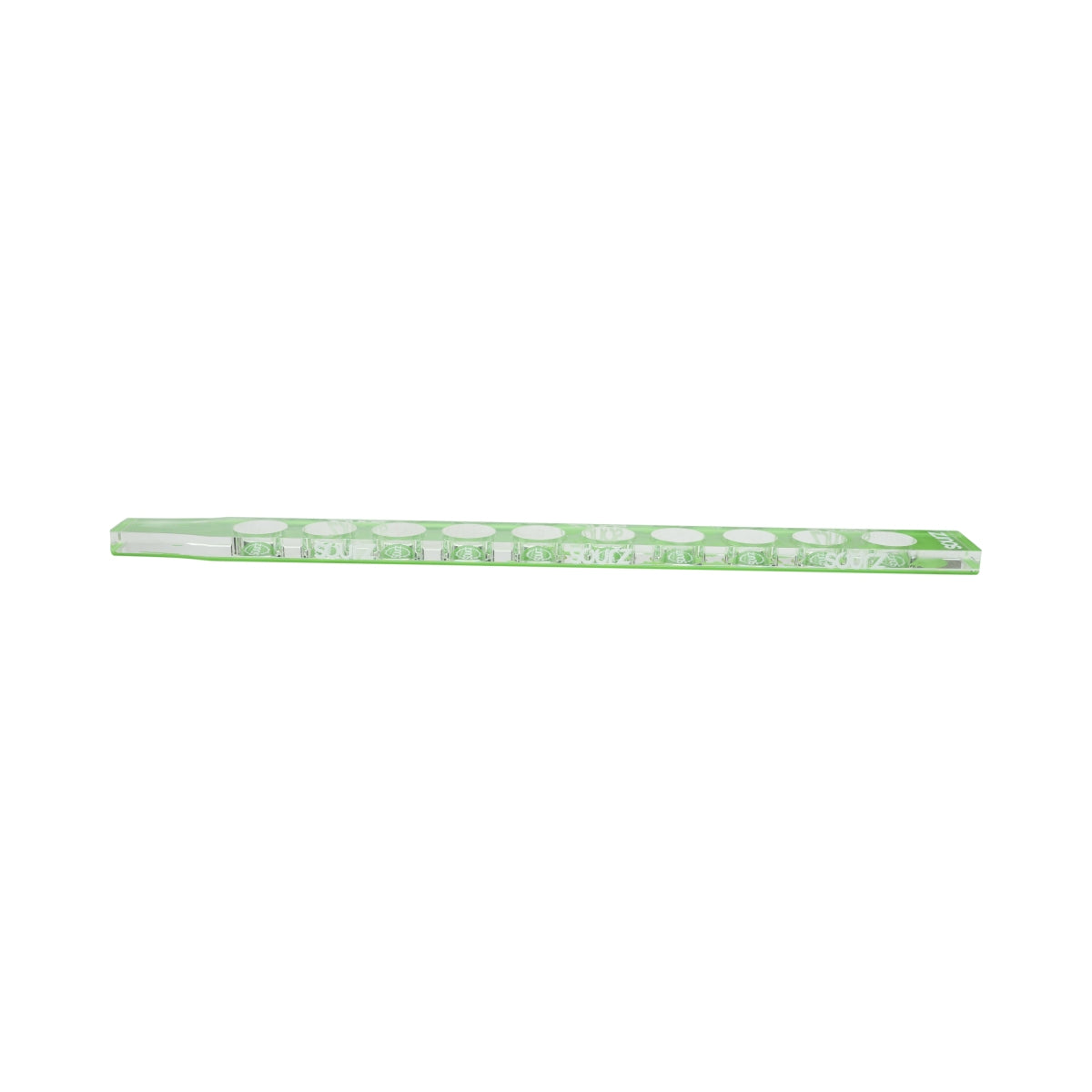 Sourz Liqueur Plateau Shotmeter vert Verres à schnaps Kurze Stamper Transport – Vue 2