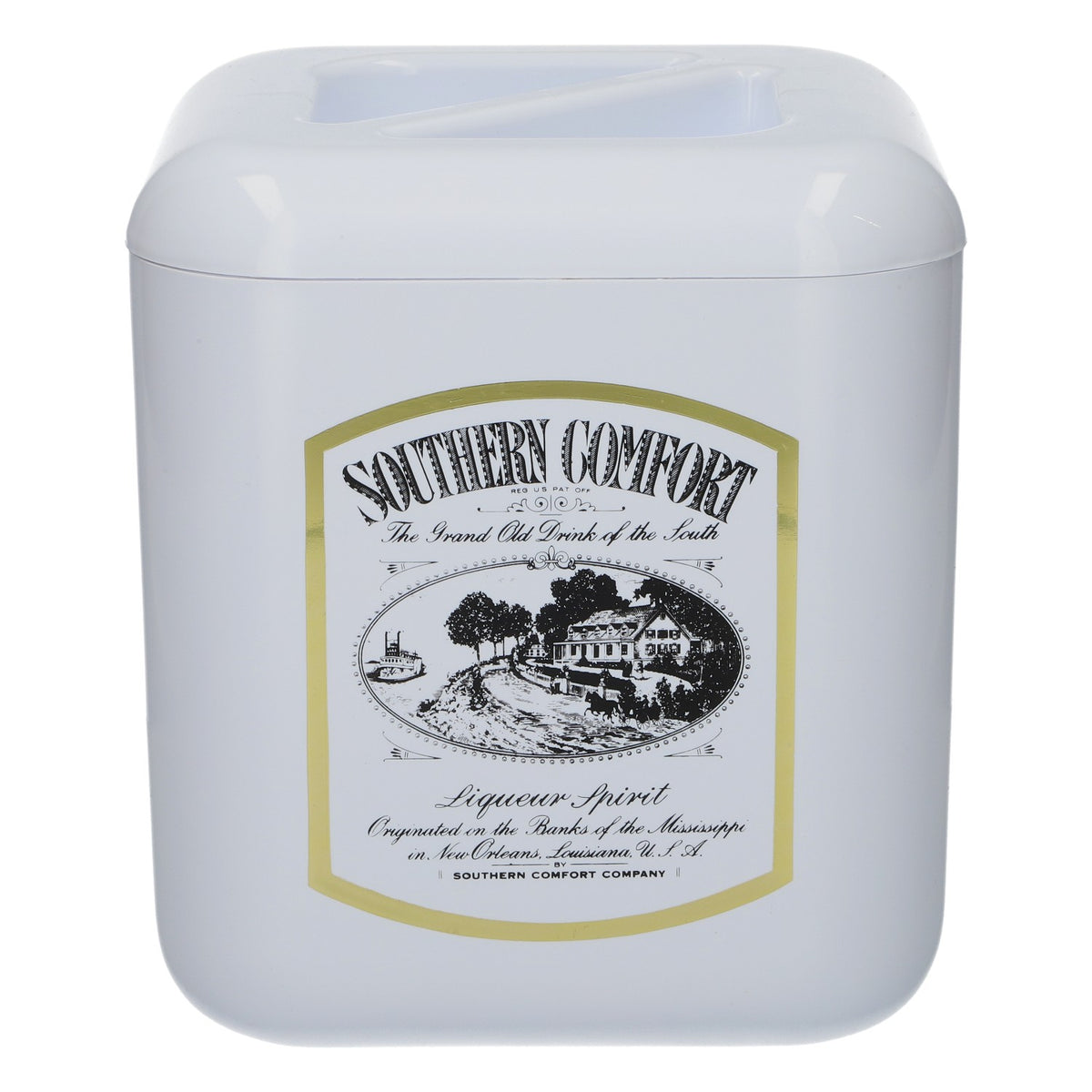 Bac à glaçons Southern Comfort Whiskey, blanc, en plastique, pour bar – Vue 2