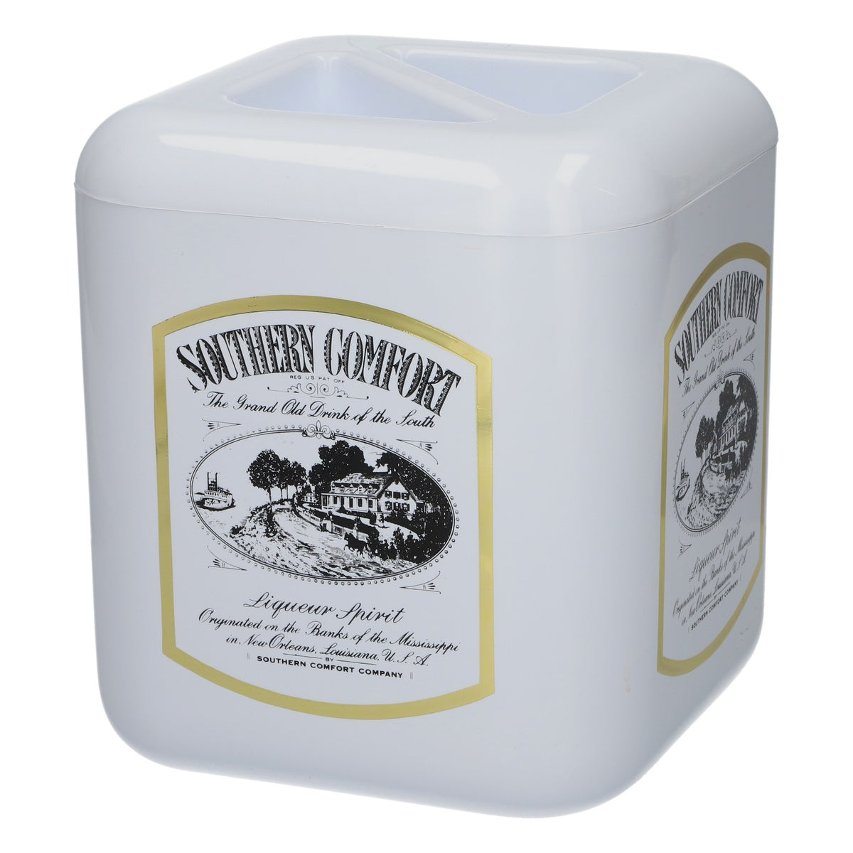 Bac à glaçons Southern Comfort Whiskey, blanc, en plastique, pour bar – Vue 3
